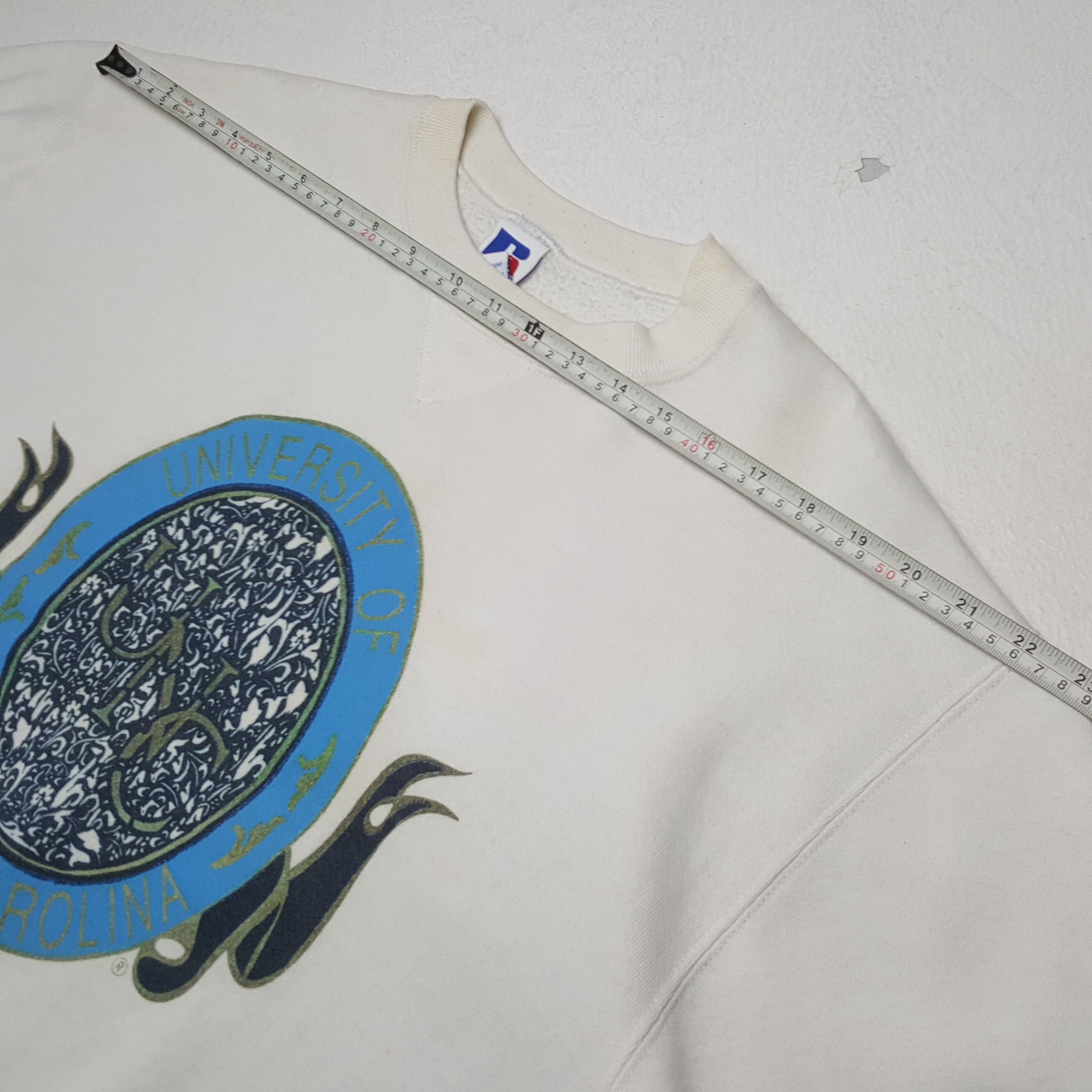 Russell Athletic × Vintage UNIVERSITY OF NORTH CAROLINA Vintage Sweatshirt Size US L / EU 52-54 / 3 - 4 Thumbnail