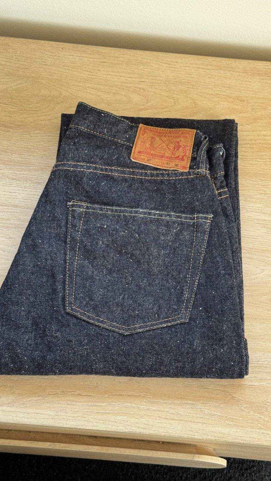 SAMURAI S0510XXII 15OZ REGULAR STRAIGHT- INDIGO