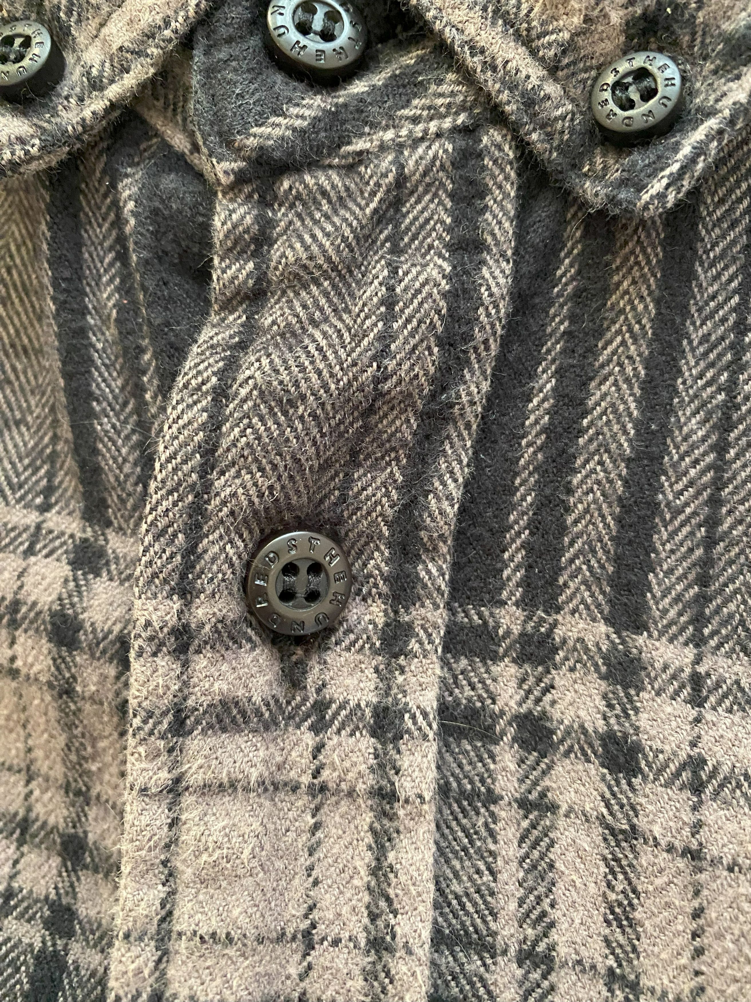 The Hundreds Vintage The Hundreds Shirt Brown Black Flannel sz M Size US M / EU 48-50 / 2 - 4 Thumbnail