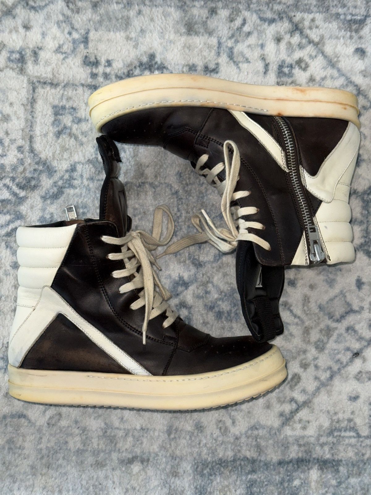 Rick Owens Rick Owens Geobasket SS2016 Size US 7 / EU 40 - 6 Thumbnail