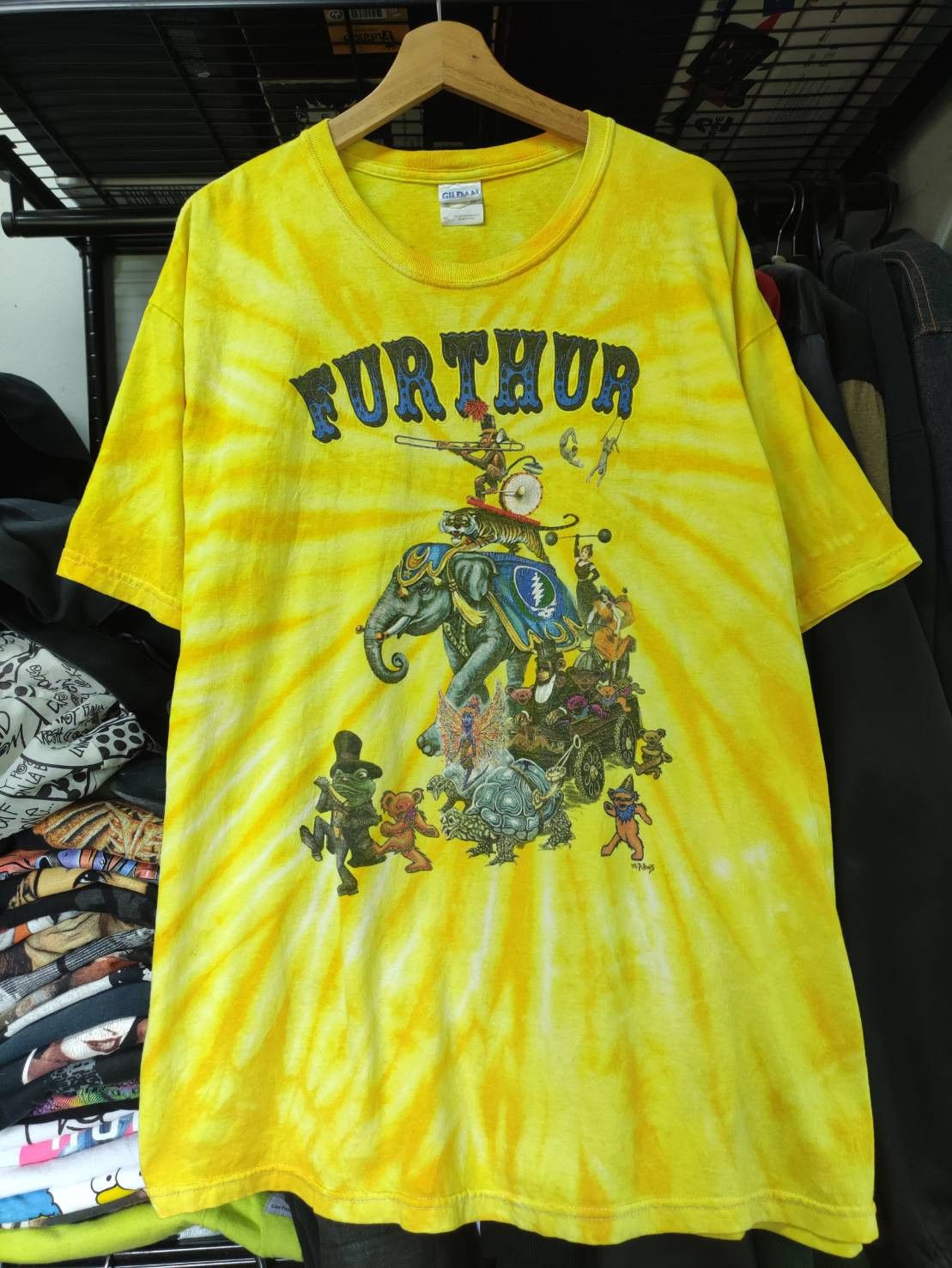 Band Tees Grateful Dead Furthur New Years Eve 2010 T-Shirt Size US XL / EU 56 / 4 - 3 Thumbnail