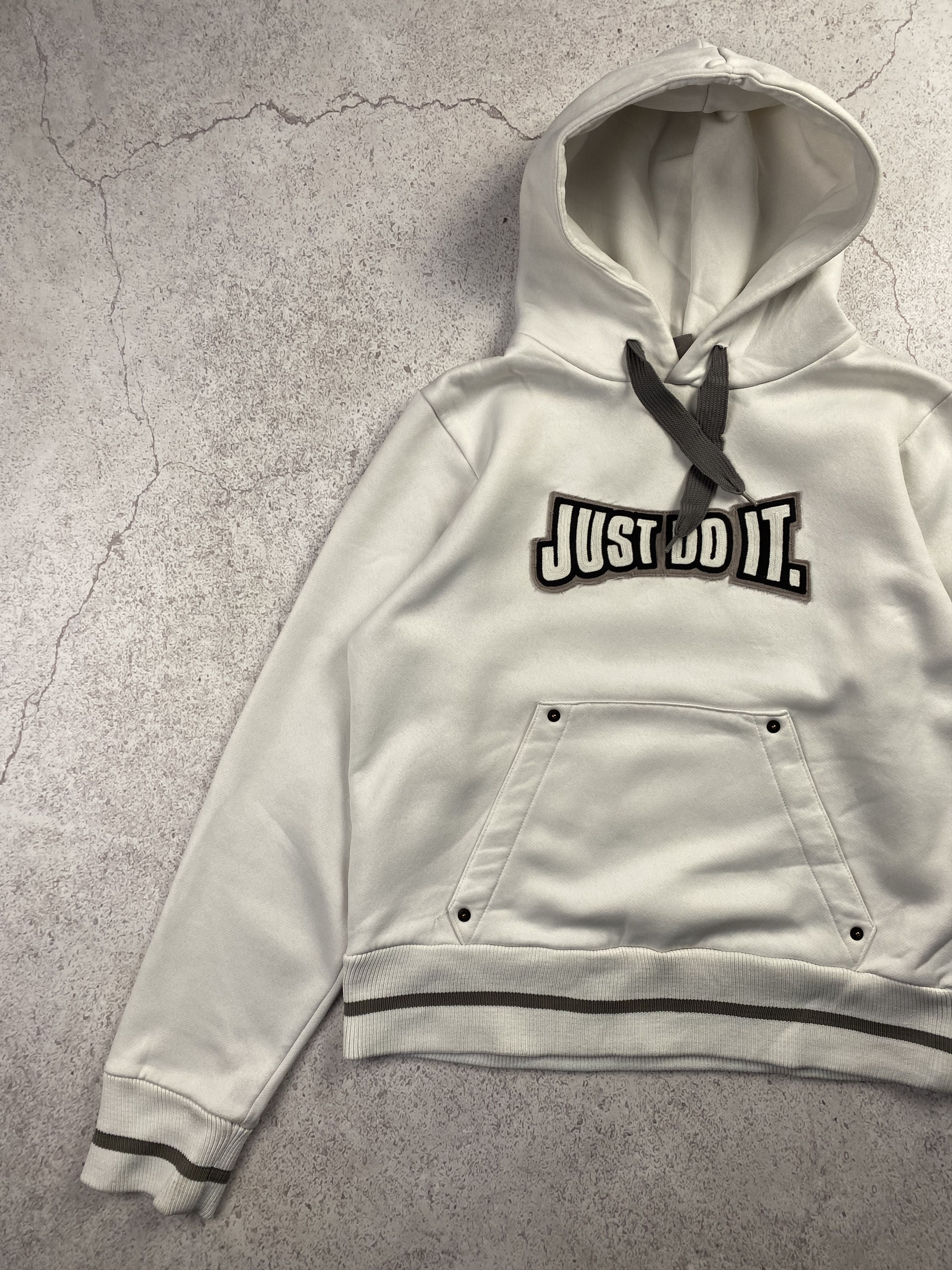 Nike × Vintage Nike Y2k Spellout Big Logo Hoodie Size L / US 10 / IT 46 - 2 Thumbnail