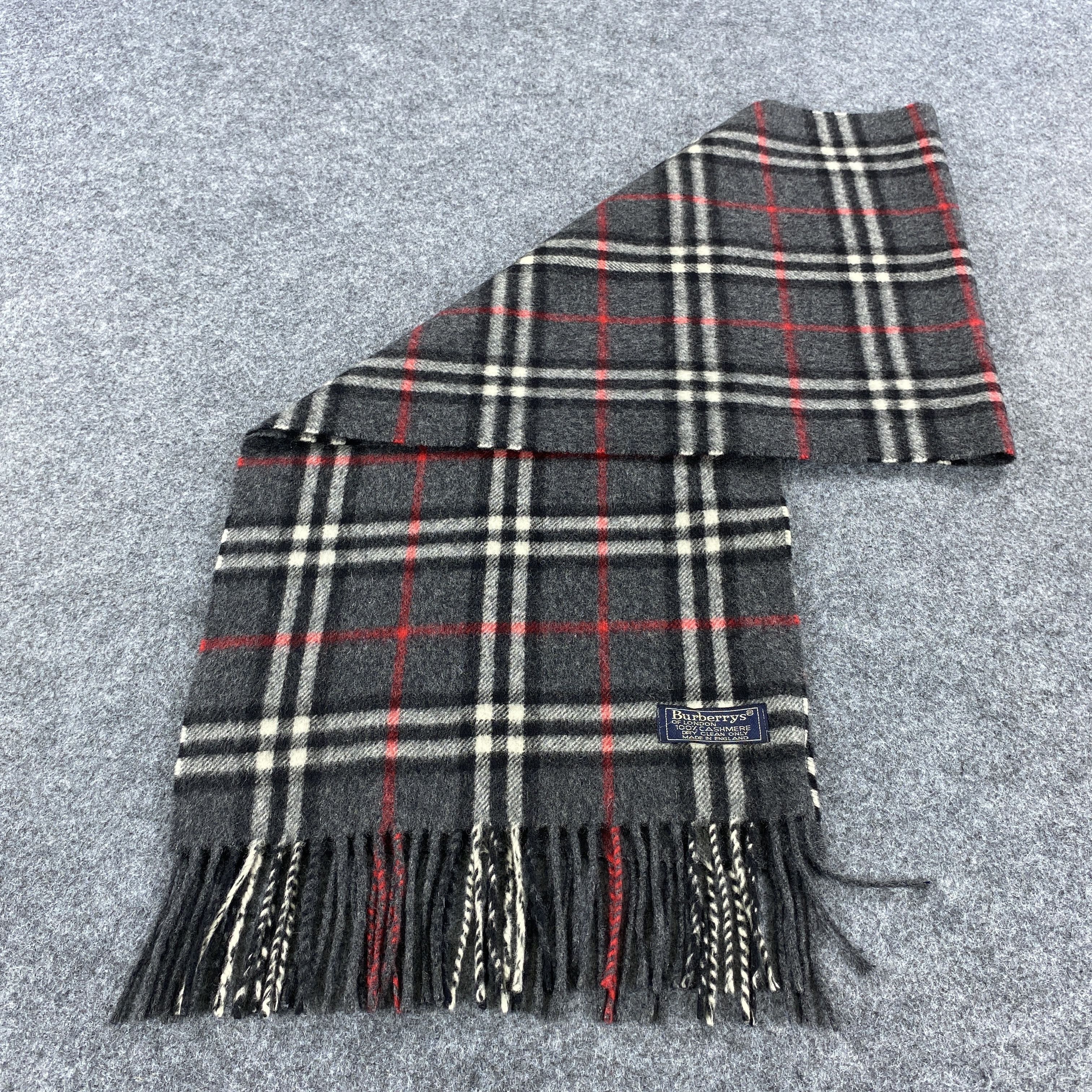 Burberry × Vintage GF10599 Burberry Scarf Neck Wear Muffler Size ONE SIZE - 7 Thumbnail