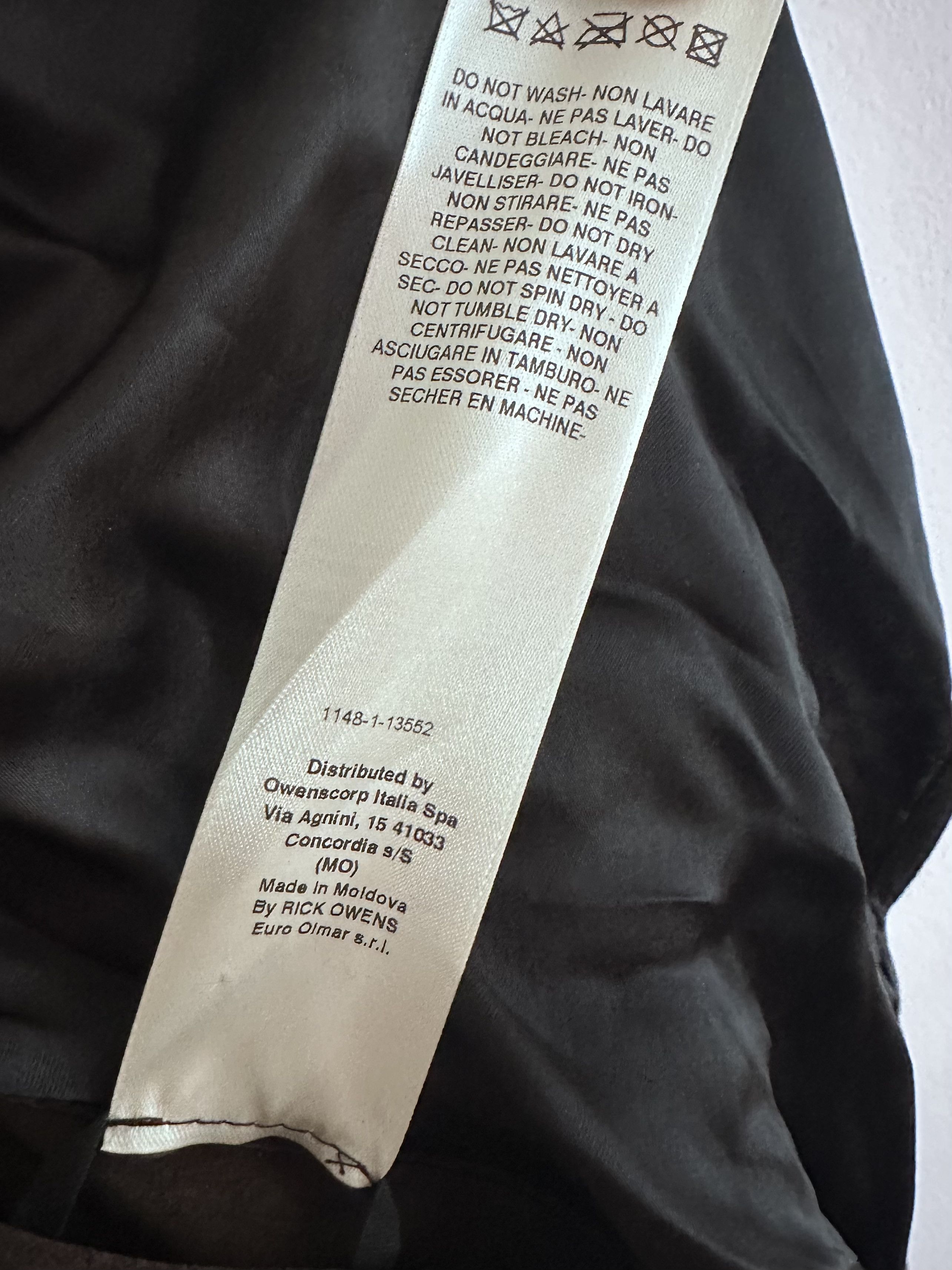 Rick Owens Rick Owens Low Neck Biker Jacket Size M / US 6-8 / IT 42-44 - 11 Thumbnail