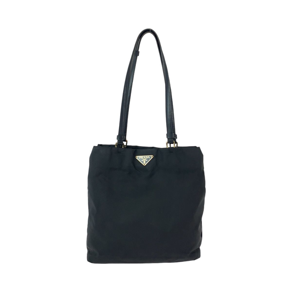 Prada Prada Prada Nylon Tessuto Logo Tote Bag Canvas Tote Bag 408397 in Very Good Condition Size ONE SIZE - 1 Thumbnail