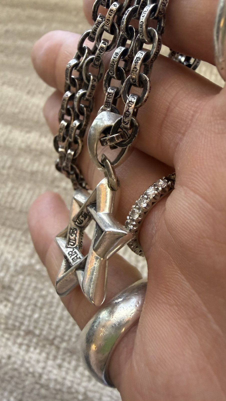 Chrome Hearts STAR OF DAVID PENDANT CHROME HEARTS Size ONE SIZE - 2 Thumbnail