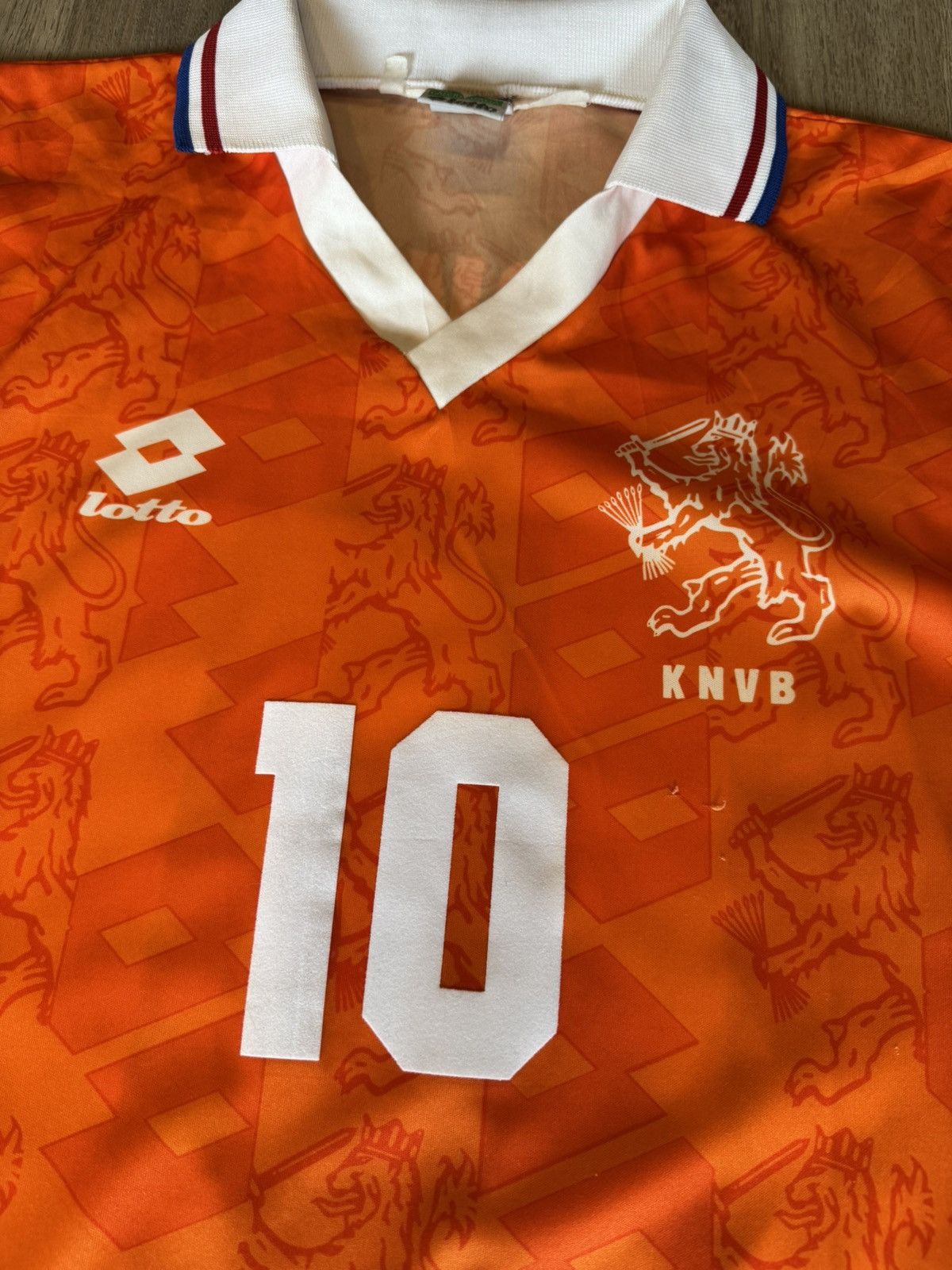 Lotto Sport HOLLAND 1994 HOME JERSEY SHIRT Size US M / EU 48-50 / 2 - 3 Thumbnail