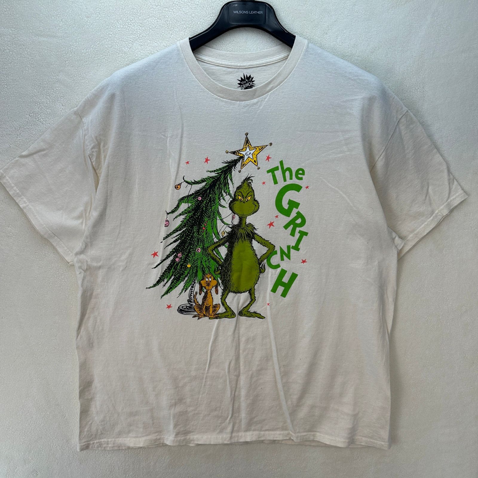 Urban Outfitters THE GRINCH T Shirt XL by Hybrid Apparel White Chirstmas Size US XL / EU 56 / 4 - 1 Thumbnail