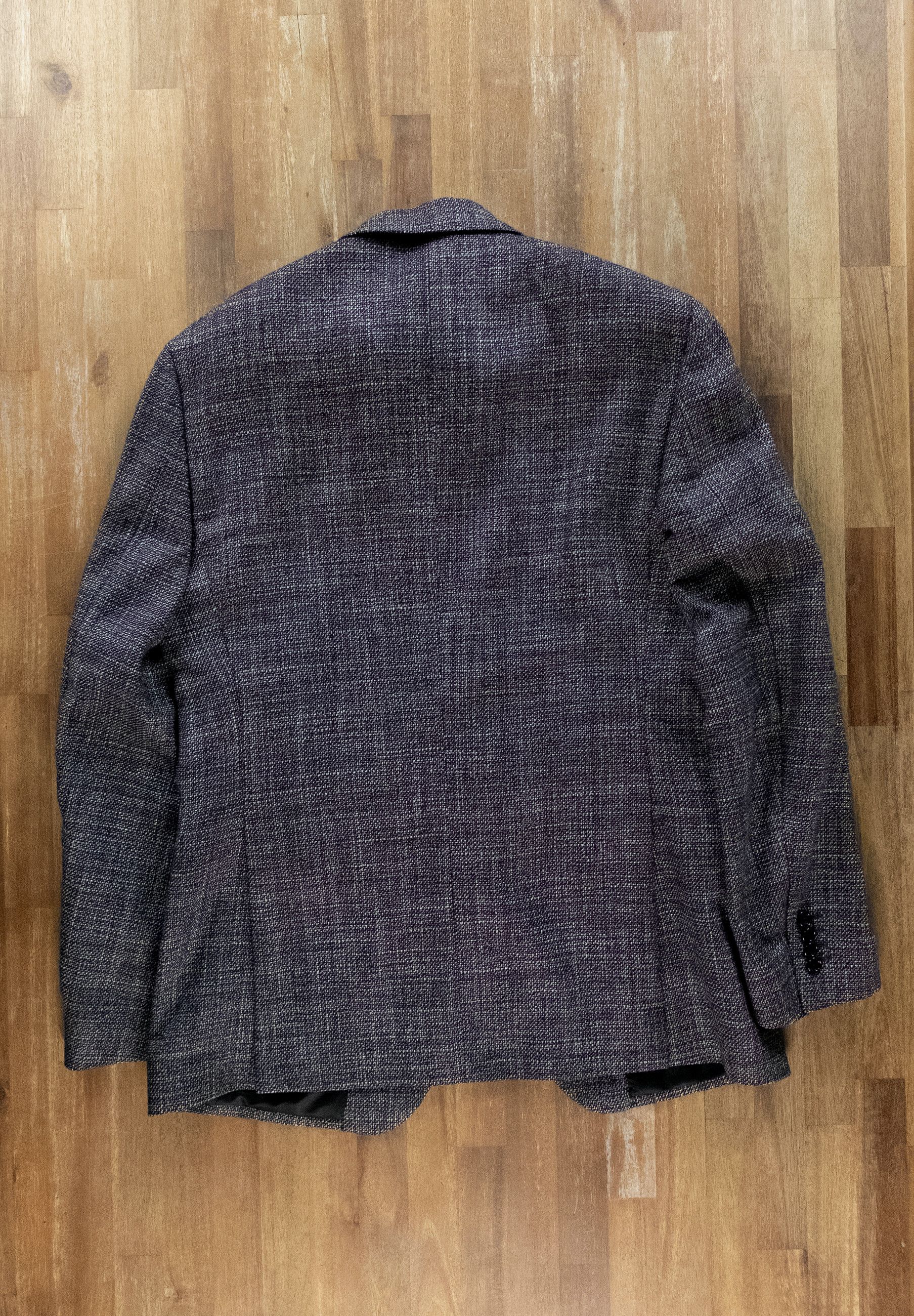 Lardini LARDINI gray speckled weave wool silk sportcoat jacket Size 40R - 7 Thumbnail