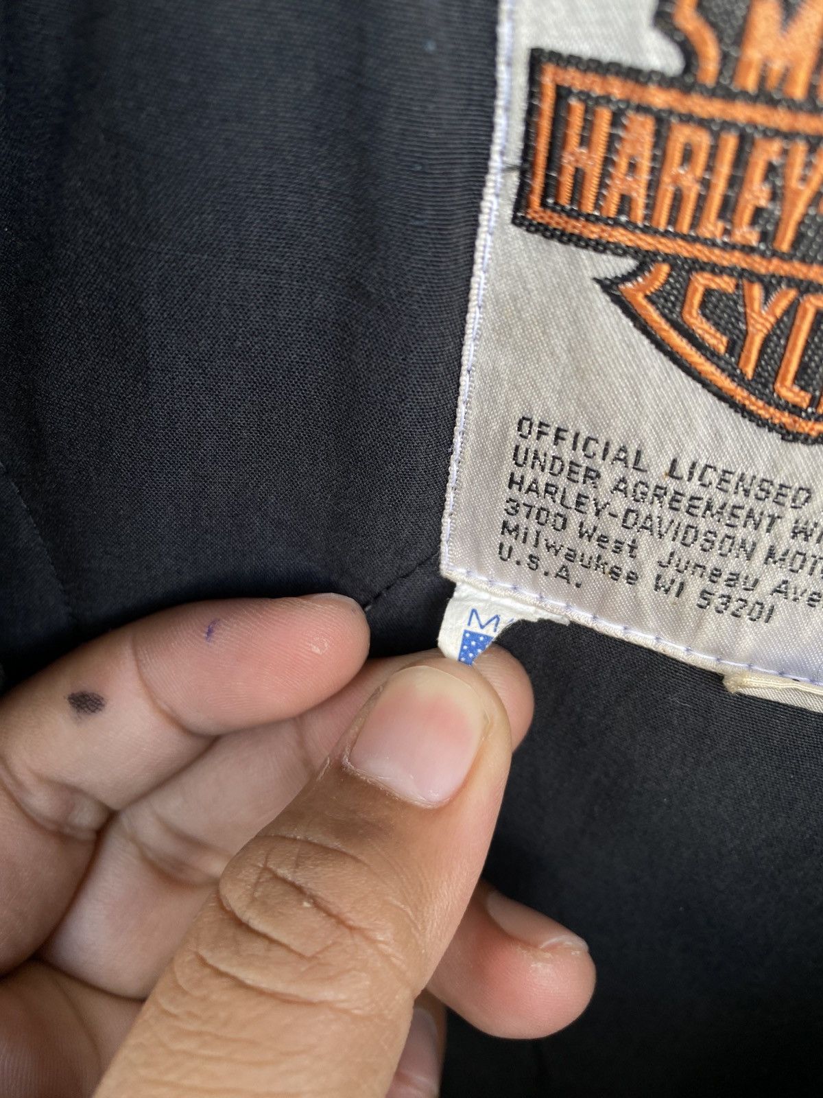 Harley Davidson Vintage harley davidson CWU 45 rare bomber jacket Size US M / EU 48-50 / 2 - 6 Thumbnail