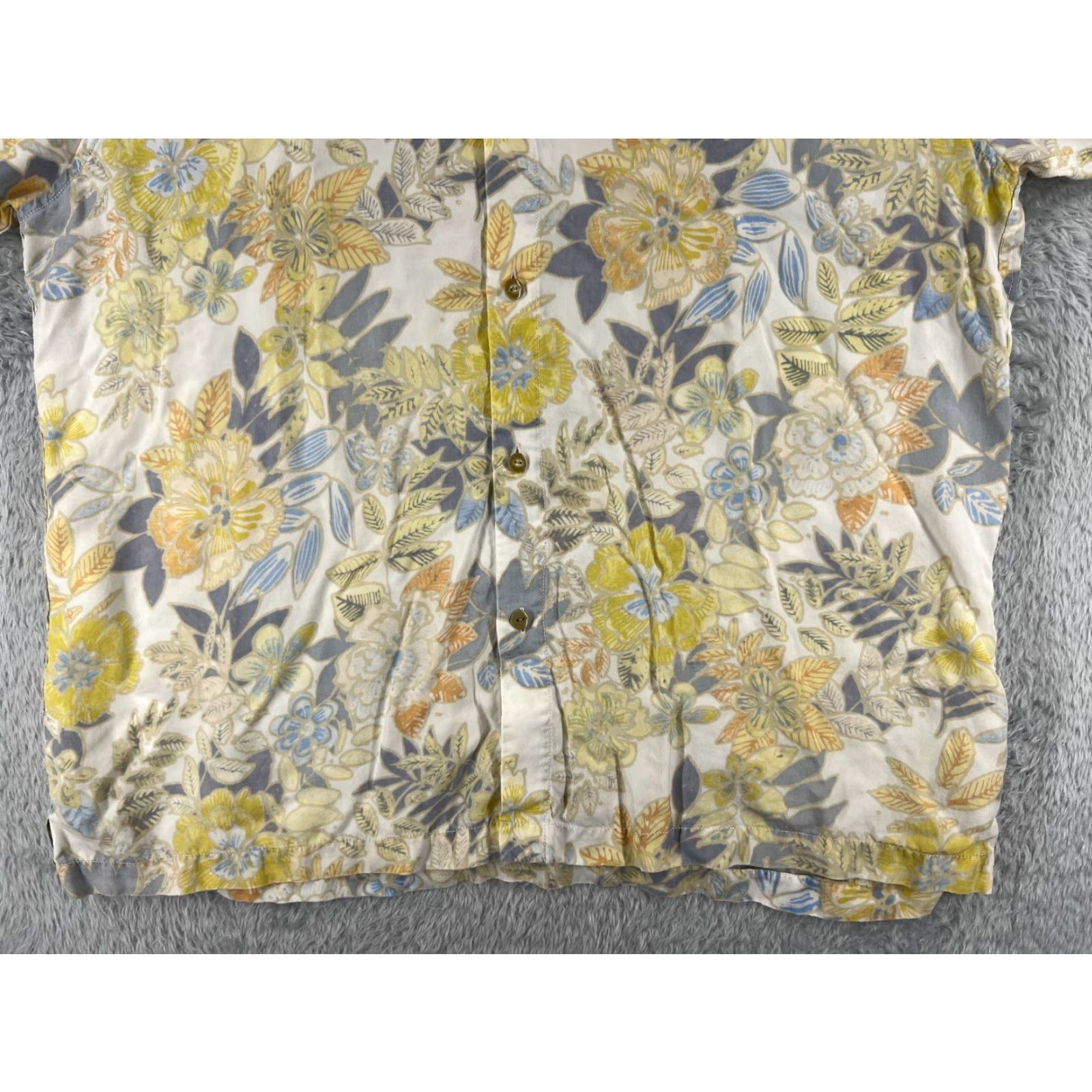 Tommy Bahama Tommy Bahama Shirt Men XL Yellow Floral 60s Look 100% Tencel Beach Aloha Vacation Resort Vintage No Size US XL / EU 56 / 4 - 5 Thumbnail