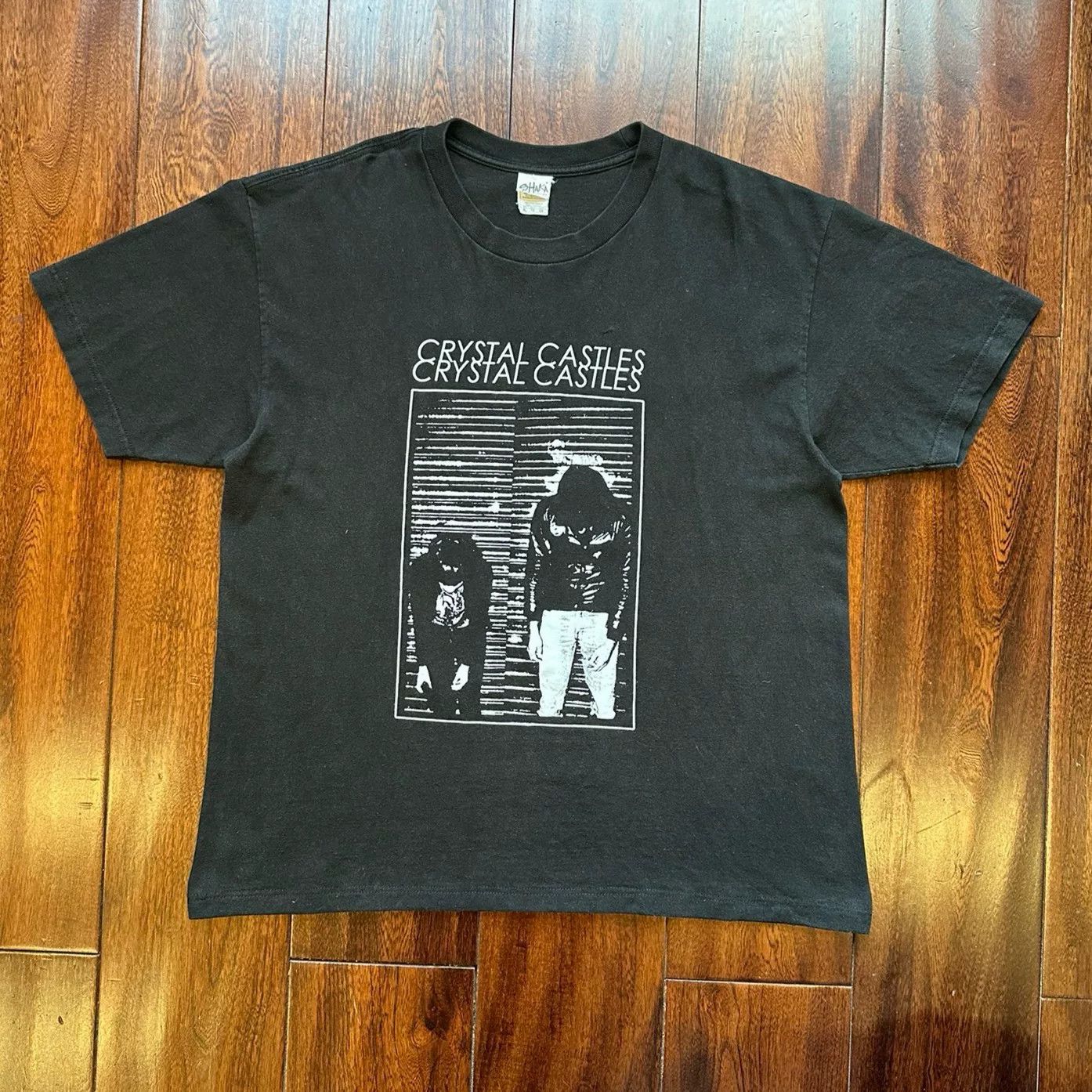 Vintage 00s Crystal Castles Madonna Tee