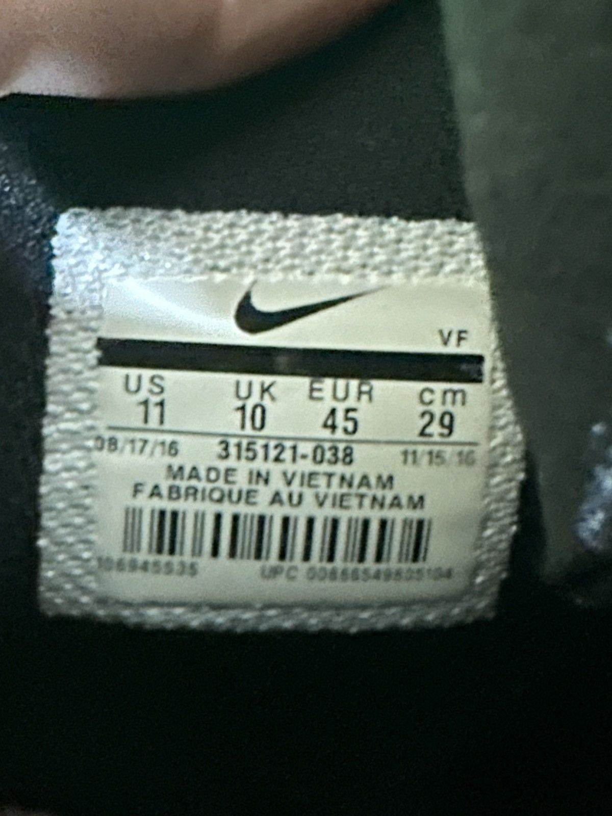 Air Force 1 ‘07 Triple Black suede sneakers