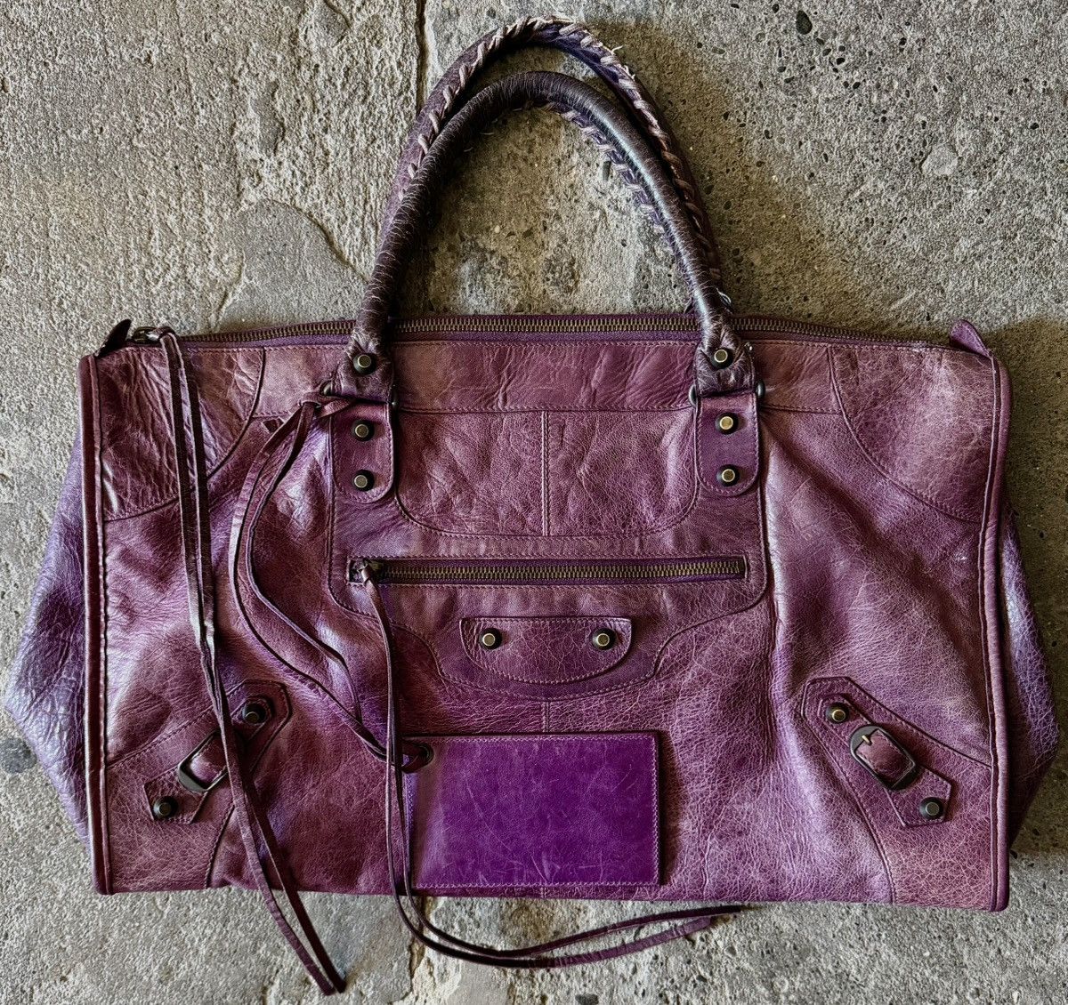 Balenciaga Balenciaga - 2000’s - Classic Le City - Lambskin Work Bag Size ONE SIZE - 17 Thumbnail