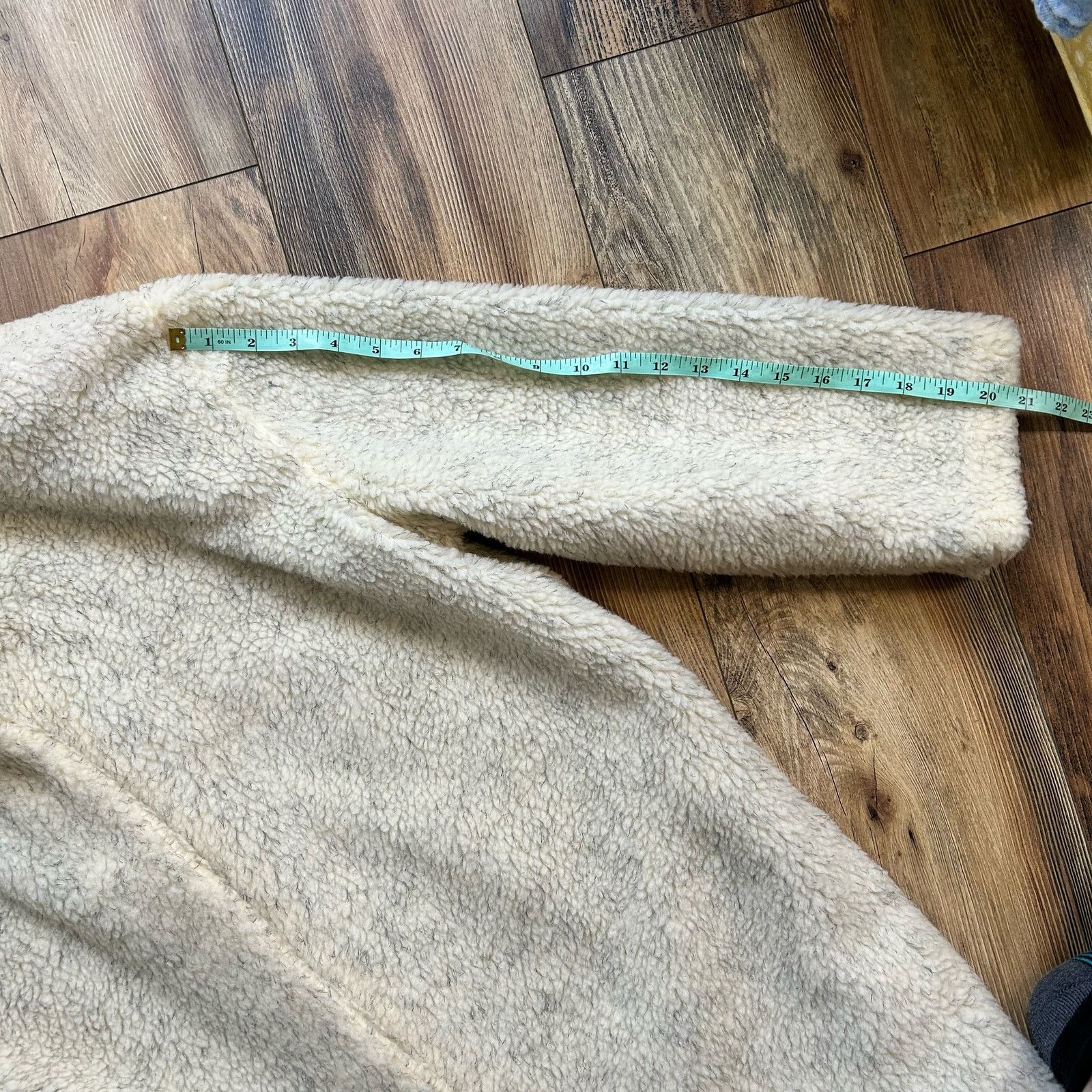 Vintage Vintage Faux Fur Sherpa Teddy Jacket Cream Handmade Mob Wife Size XL / US 12-14 / IT 48-50 - 8 Thumbnail