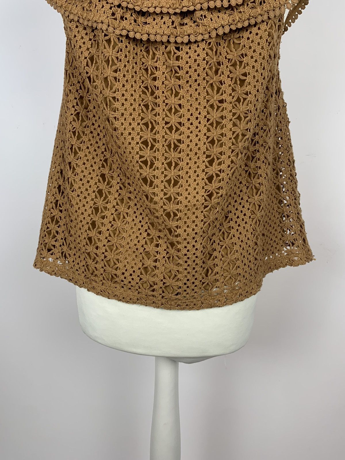 Sezane Sezane Fait Alec Amour Crochet T-Shirt Short Sleeve Size XL Size XL / US 12-14 / IT 48-50 - 7 Thumbnail