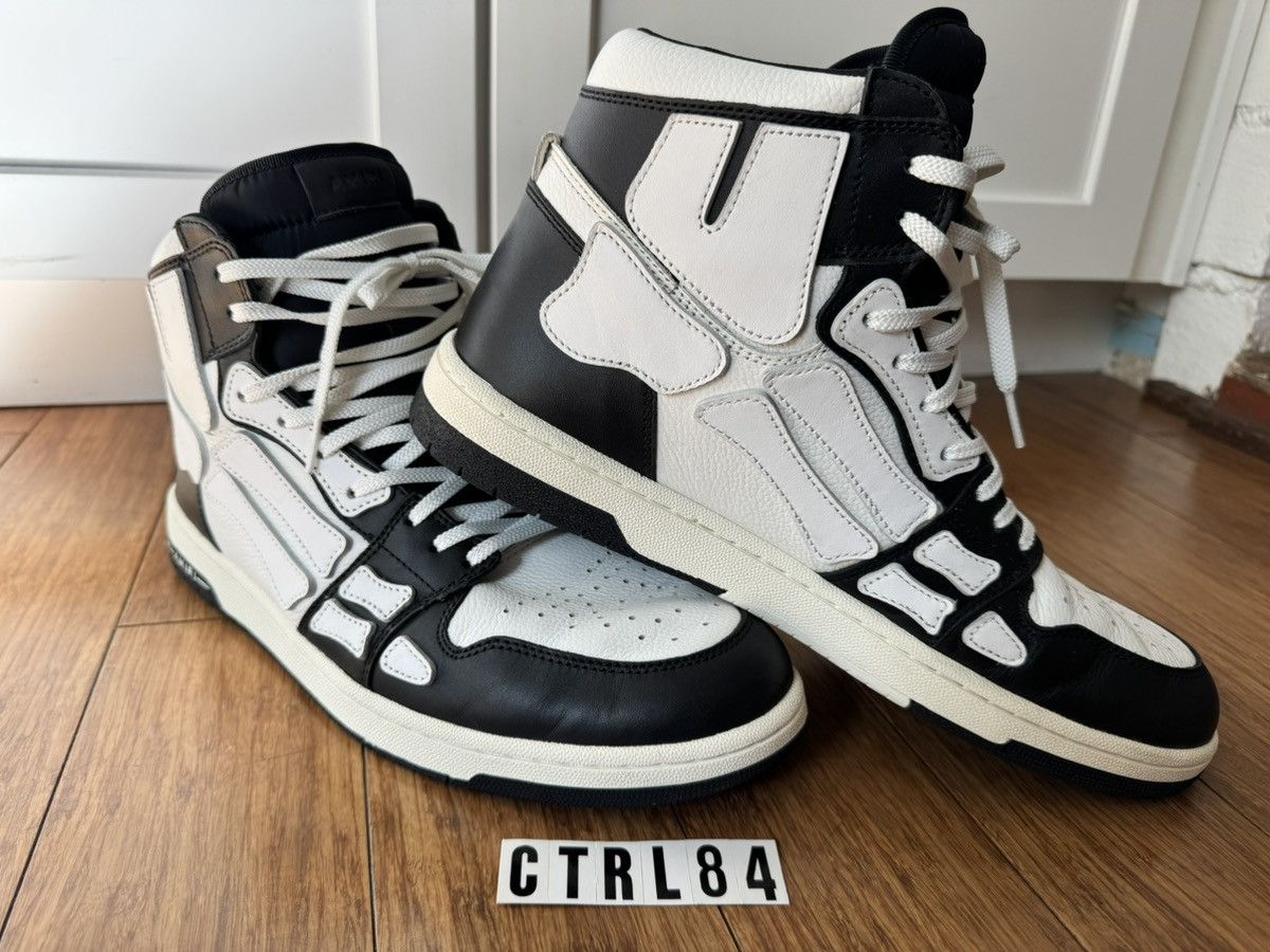 Amiri ✅ Skel Top Hi-top Size US 13 / EU 46 - 3 Thumbnail