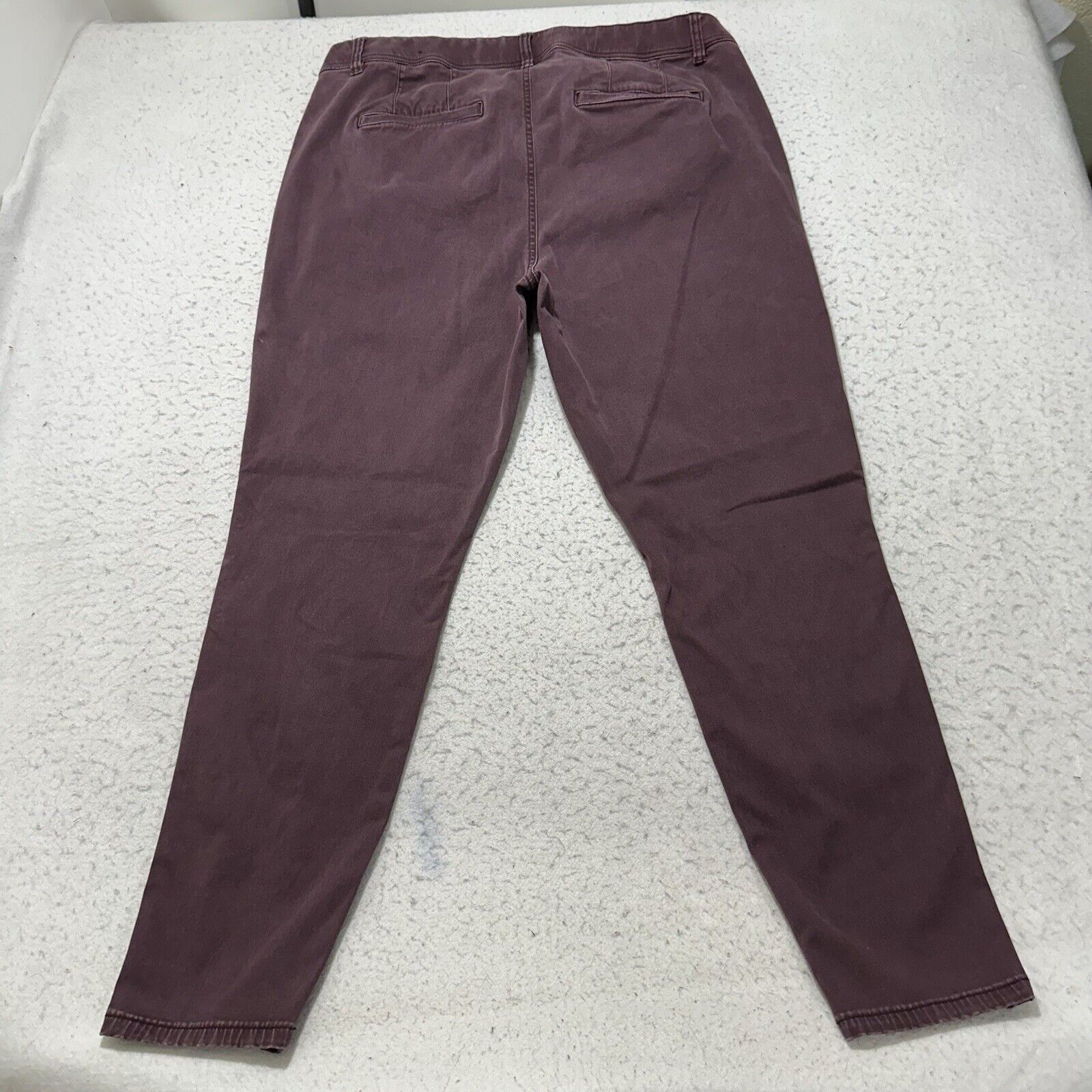 Other Lane Bryant 18 Purple High Rise Denim Skinny Jeans Stretch Size 40" / US 18 - 6 Thumbnail