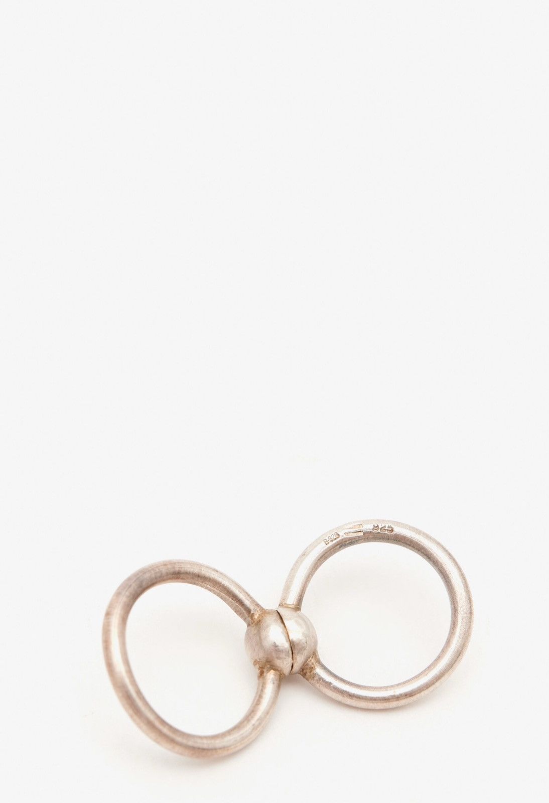 Boris Bidjan Saberi Last Item Boris Bidjan Saberi Double Rings Size ONE SIZE - 3 Thumbnail