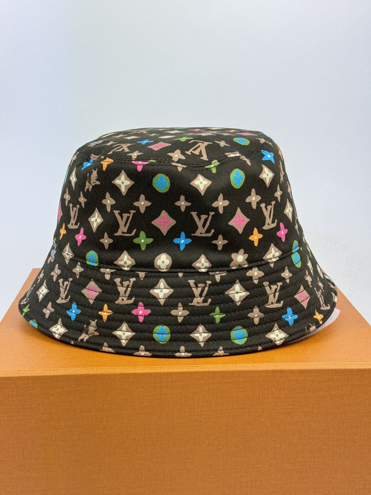 Louis Vuitton Pharrell TYLER THE CREATOR MONOGRAM CRAGGY REVERSIBLE BUCKET HAT Grailed