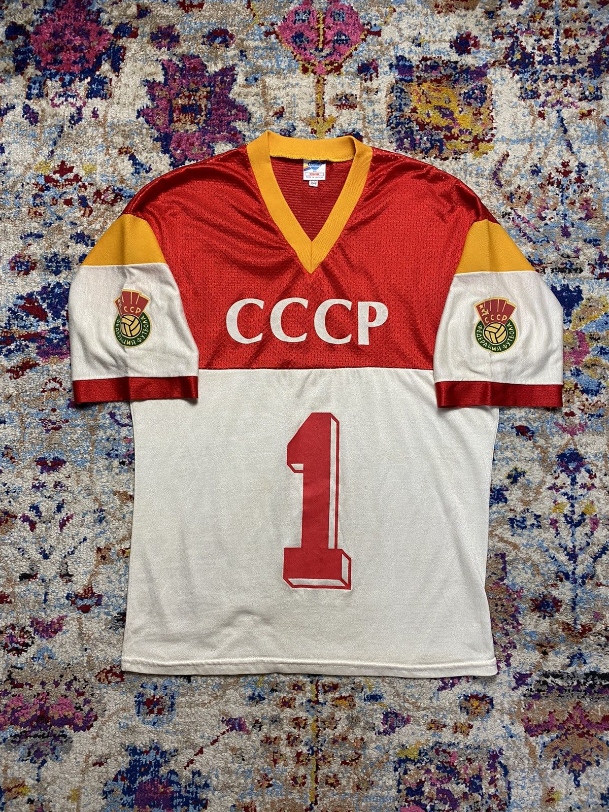 O'Neills CCCP 1980' Soviet Union football O'Neill's Shirt Size US M / EU 48-50 / 2 - 1 Thumbnail