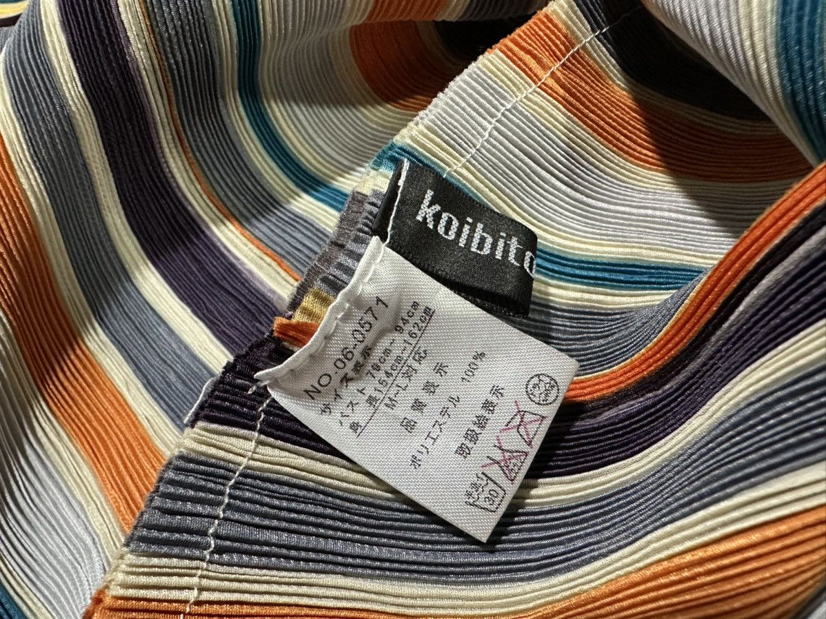 Japanese Brand 🔥Kobito Misaki Asymmetric Pleats Sleeveless Overlap Collar Size US L / EU 52-54 / 3 - 6 Thumbnail