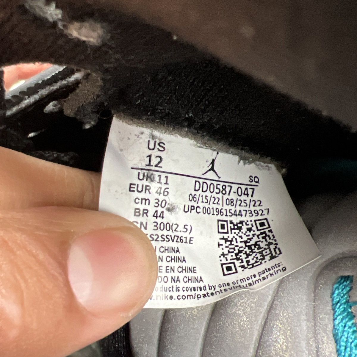 Jordan Brand Air Jordan 5 Aqua Size US 12 / EU 45 - 9 Thumbnail