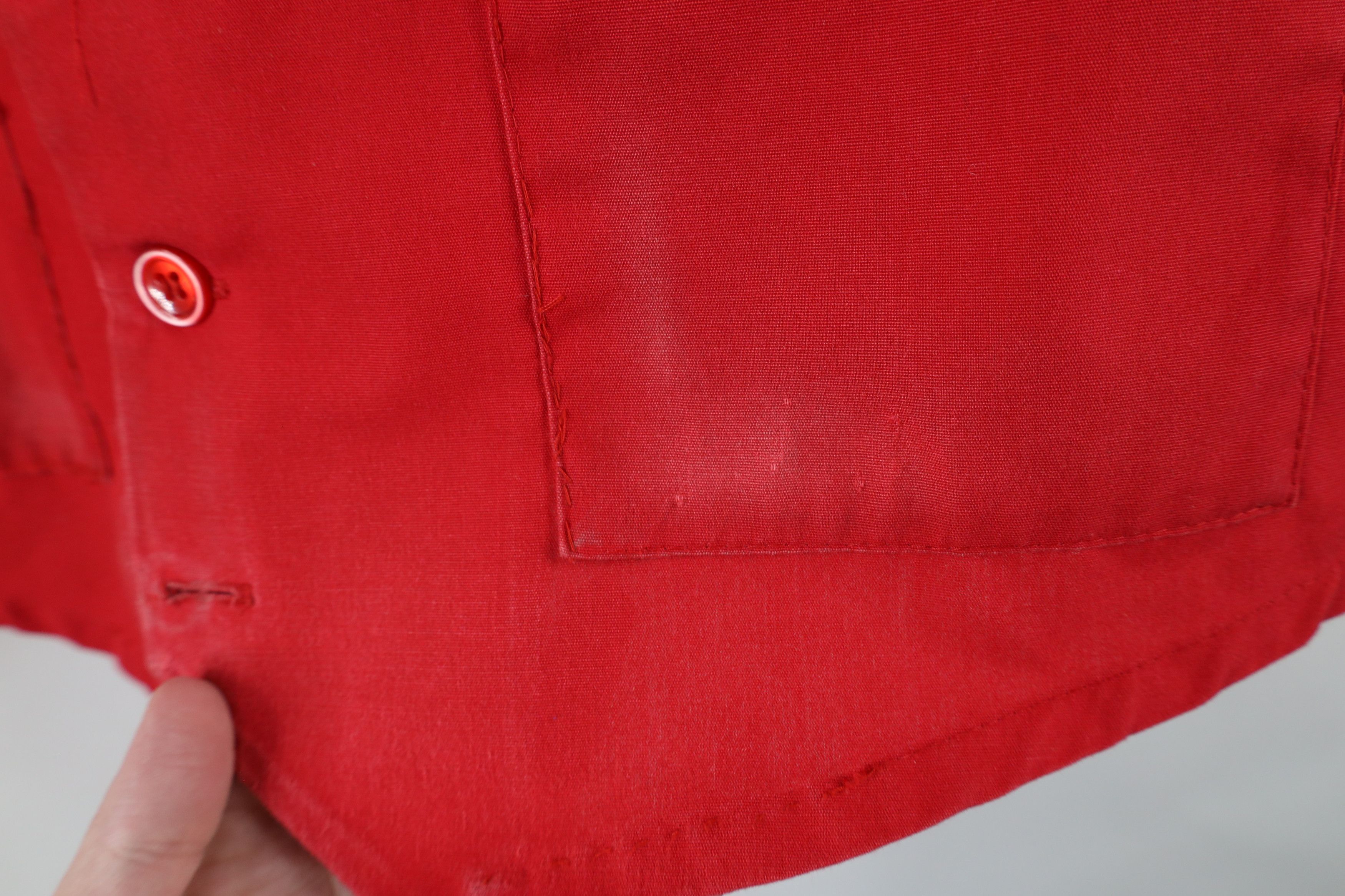 Vintage Vintage 90s Streetwear Super K Mart Center Greeter Vest Red Size US L / EU 52-54 / 3 - 8 Thumbnail