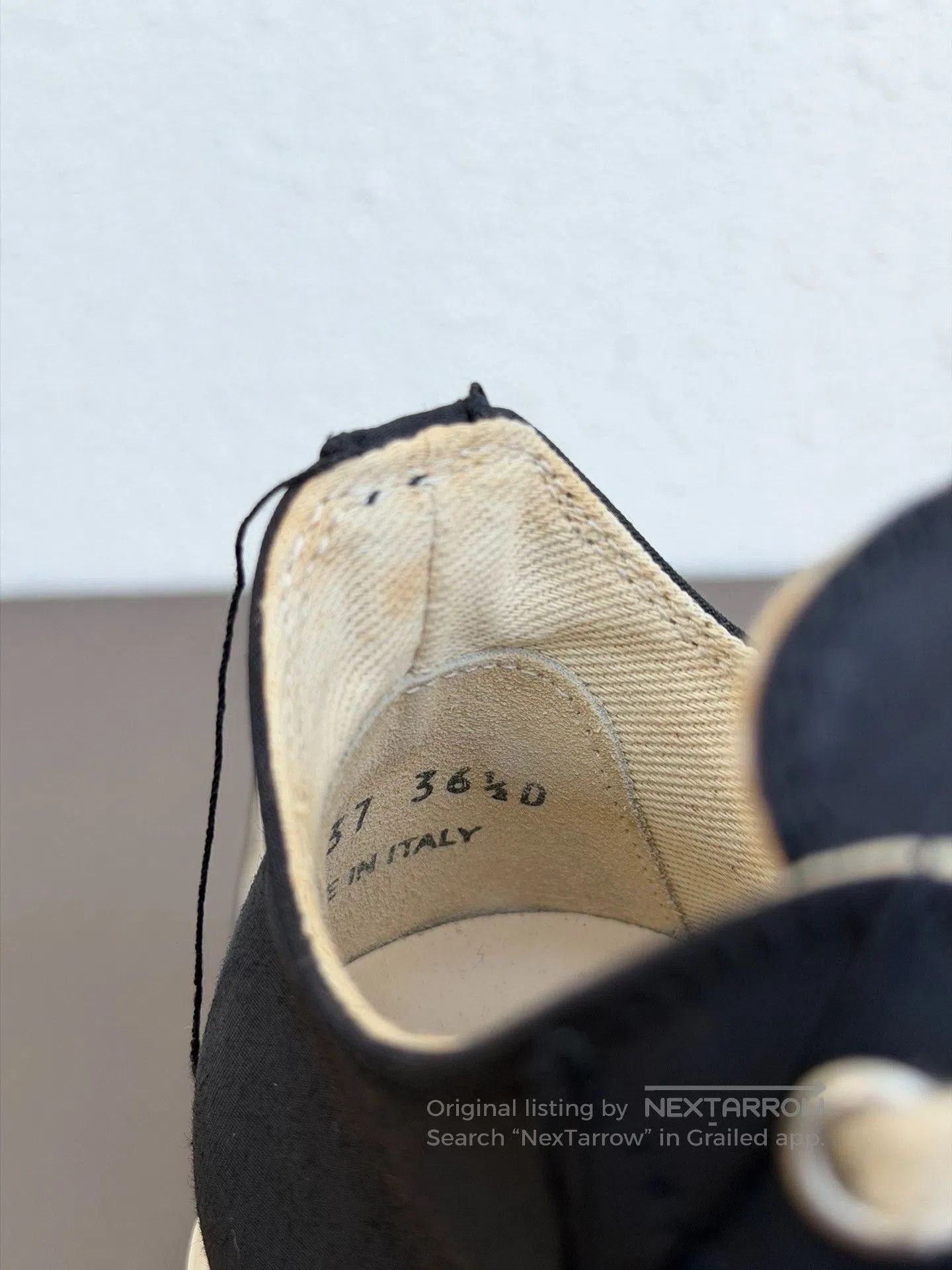 Rick Owens Rick Owens x Converse Canvas Low Top. Size US 5.5 / IT 35.5 - 8 Thumbnail