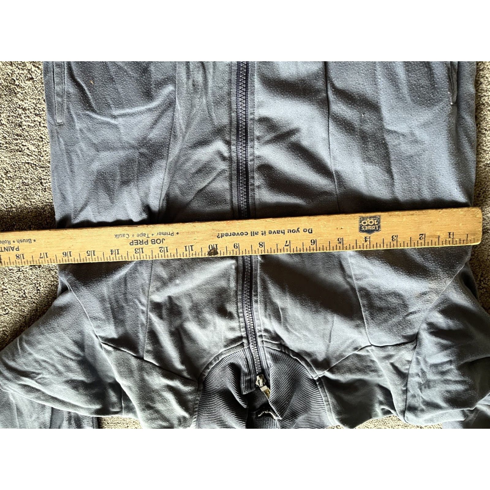 Champion Champion Sweatshirt Full Zip Nylon Pockets Adult Small Blue Men Size US S / EU 44-46 / 1 - 4 Thumbnail