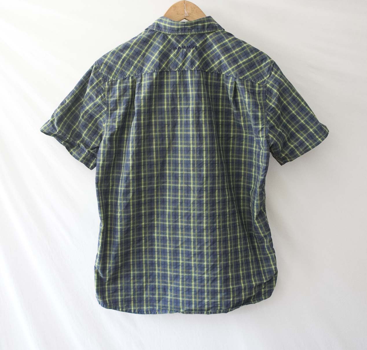Mammut Mammut Shirt Short Sleeve Size M Plaid Blue/ Green Size US M / EU 48-50 / 2 - 2 Thumbnail