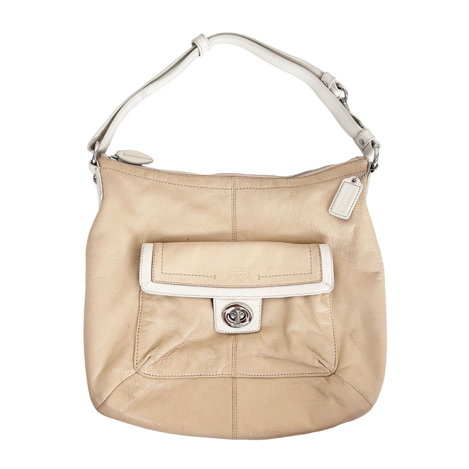 Coach Tan Leather Penelope Soho Shoulder Bag Style F19045
