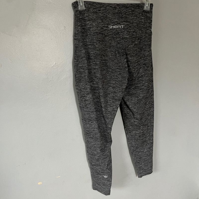 Designer Shefit Women's Heathered Gray Leggings Medium Large Size 30" / US 8 / IT 44 - 3 Thumbnail
