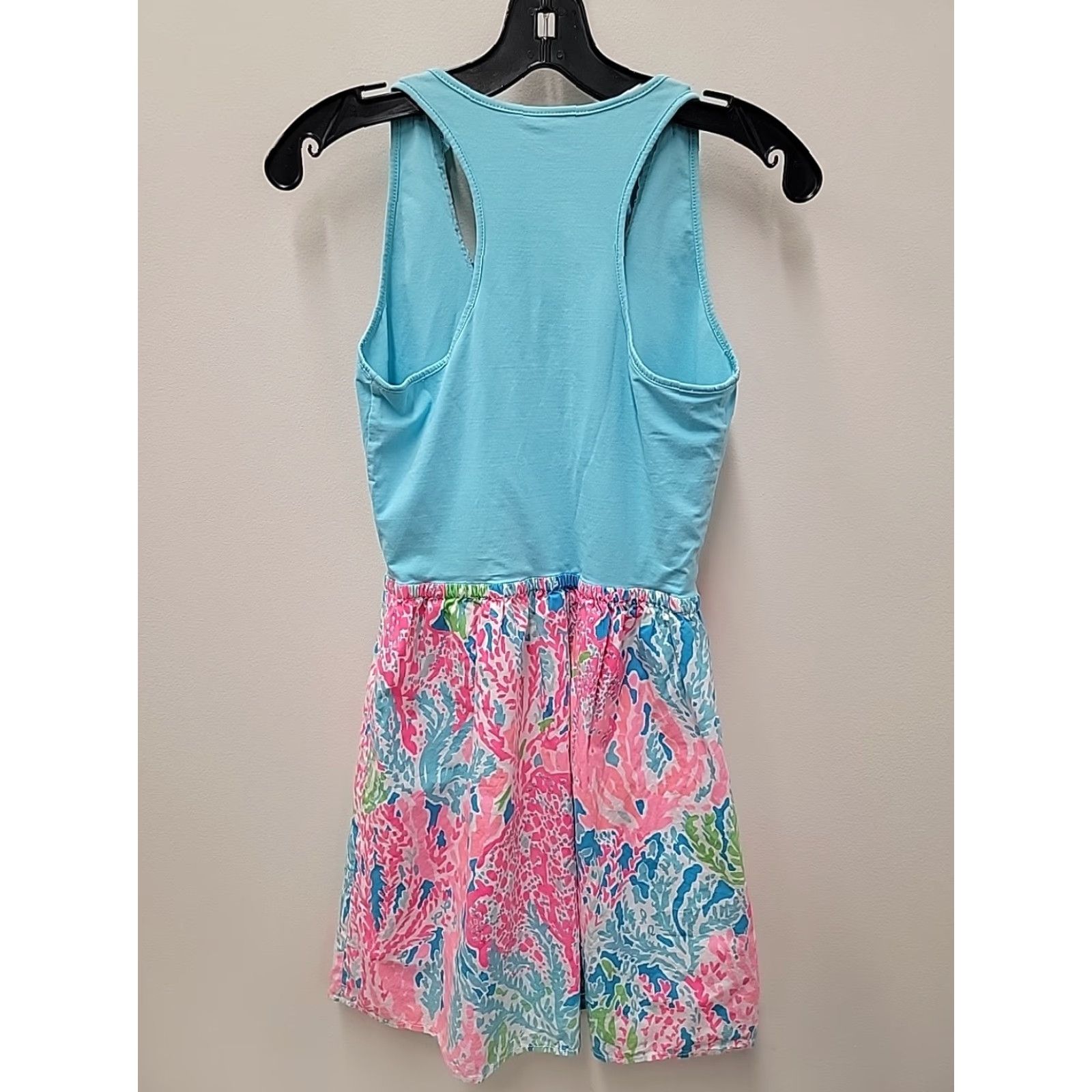 Lilly Pulitzer Lilly Pulitzer Lets Cha Cha Danita Dress Womens M Multicolor Ruffle Fit & Flare Short 34 Chest 15 Length Womens Size M / US 6-8 / IT 42-44 - 4 Thumbnail