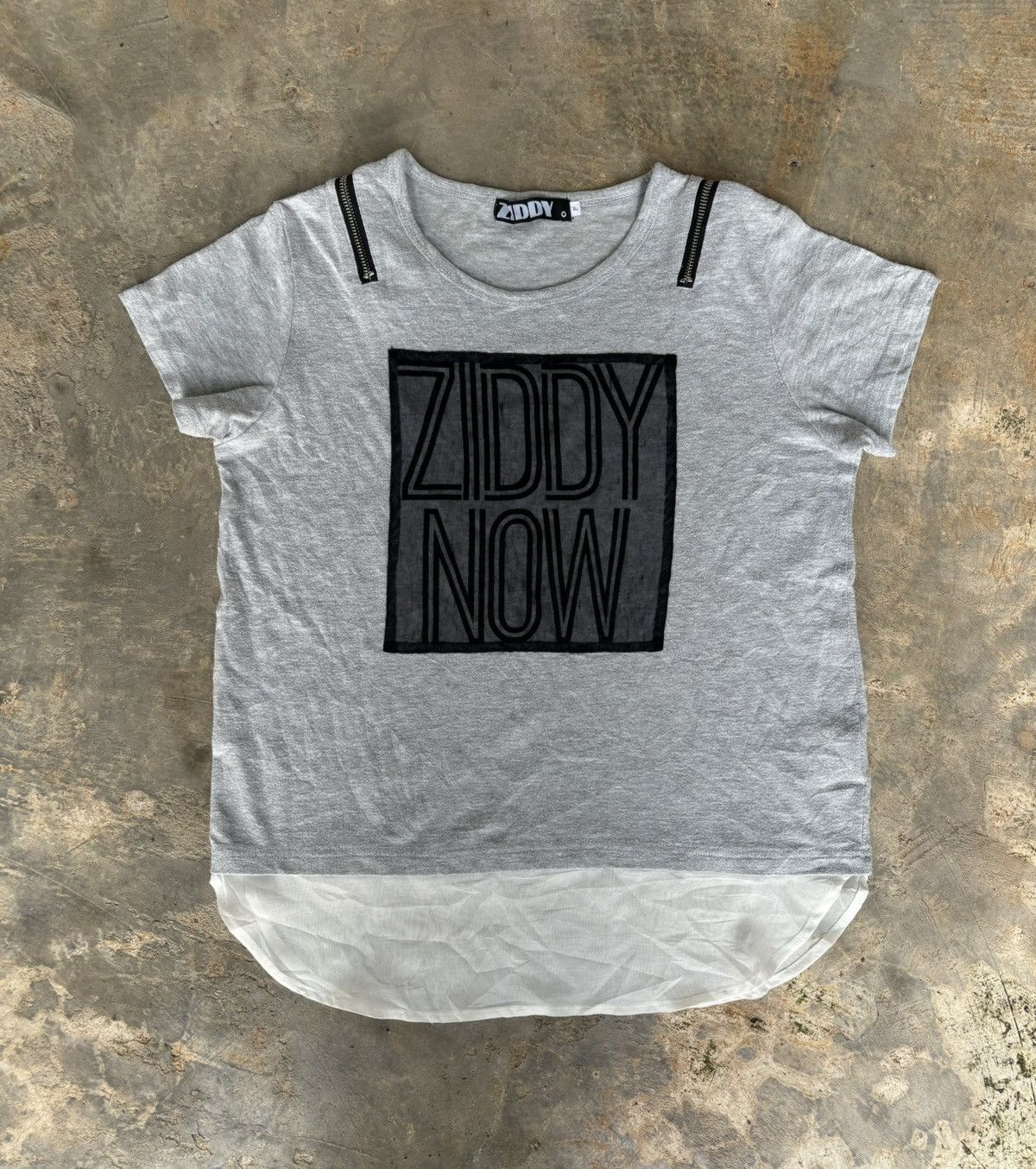 Hysteric Glamour Y2k Ziddy Now Zipper Tshirt Size ONE SIZE - 1 Thumbnail