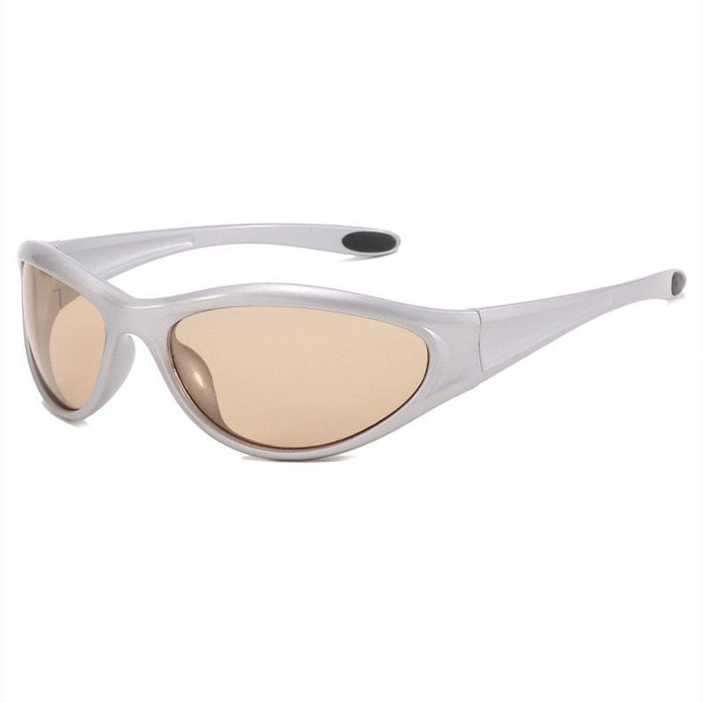 Electric Visual Hip-hop Street ins style custom avant-garde sunglasses Size ONE SIZE - 4 Thumbnail
