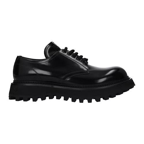 image of Dolce Gabbana Ob1O1E0324 Lace Up Monkstrap In Black Shoes, Men's (Size 7)