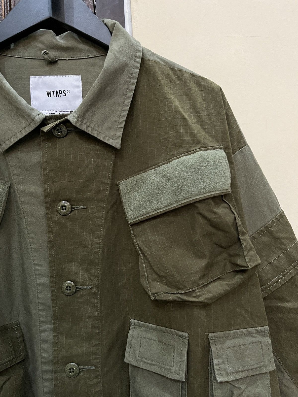 Wtaps Wtaps Modular Shirt Cotton Ripstop 'Long Live Wtaps' Size US L / EU 52-54 / 3 - 2 Thumbnail