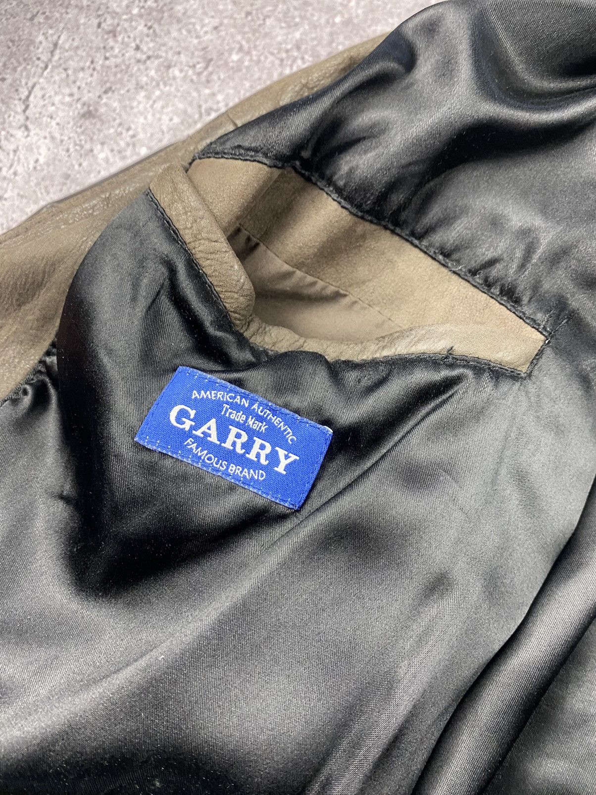 Genuine Leather Vintage Bomber Leather Jacket RIRI zip Avirex Schott 70-80s Size US M / EU 48-50 / 2 - 11 Thumbnail