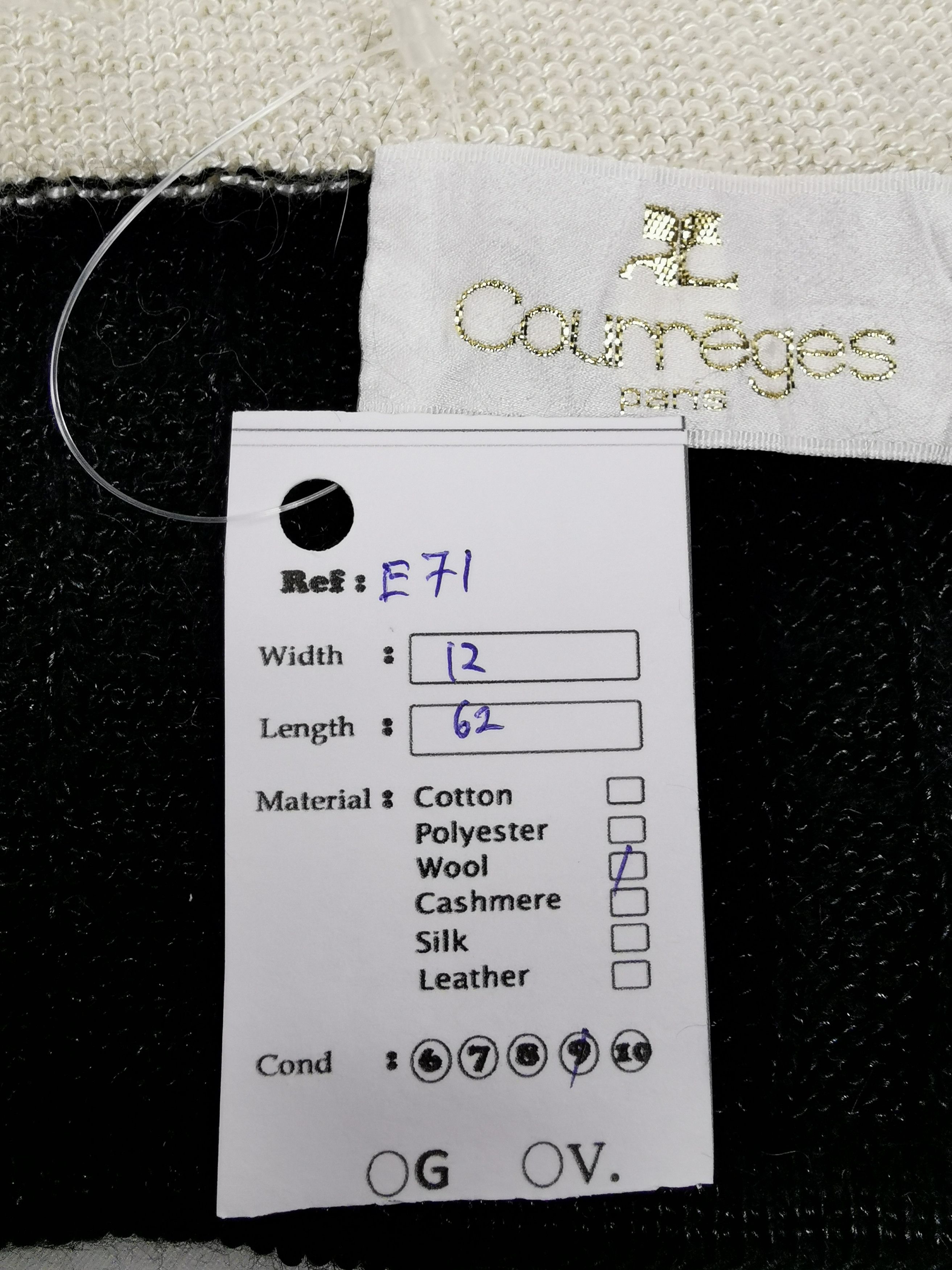 Courreges Courreges scarf muffler Size ONE SIZE - 4 Thumbnail