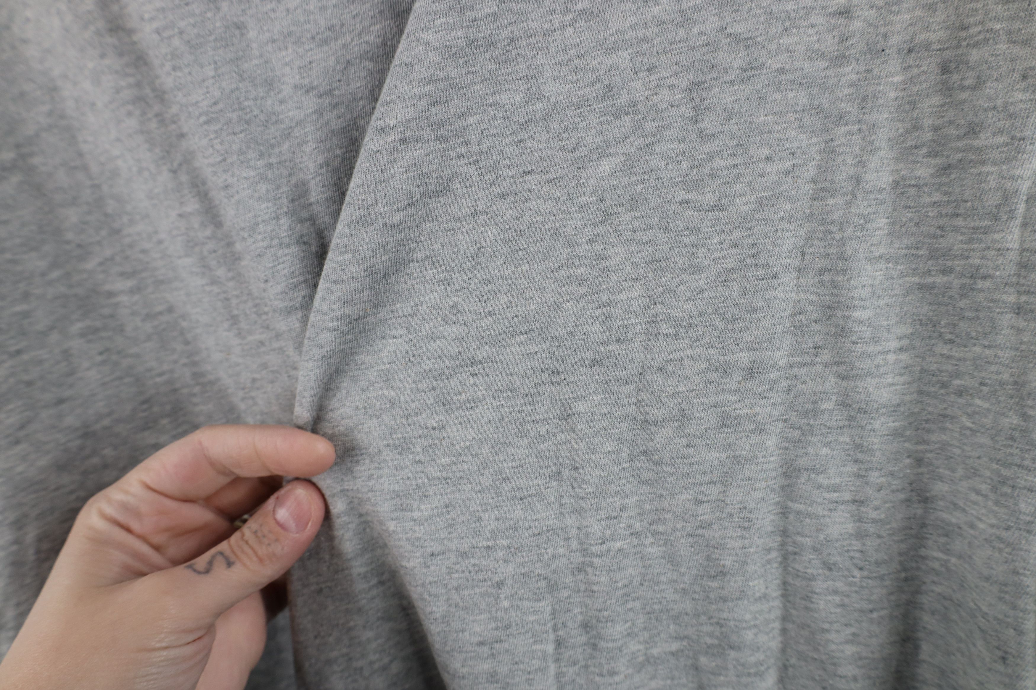 J.Crew × Vintage Vintage Y2K J Crew Spell Out Short Sleeve T-Shirt Gray Size US L / EU 52-54 / 3 - 9 Thumbnail