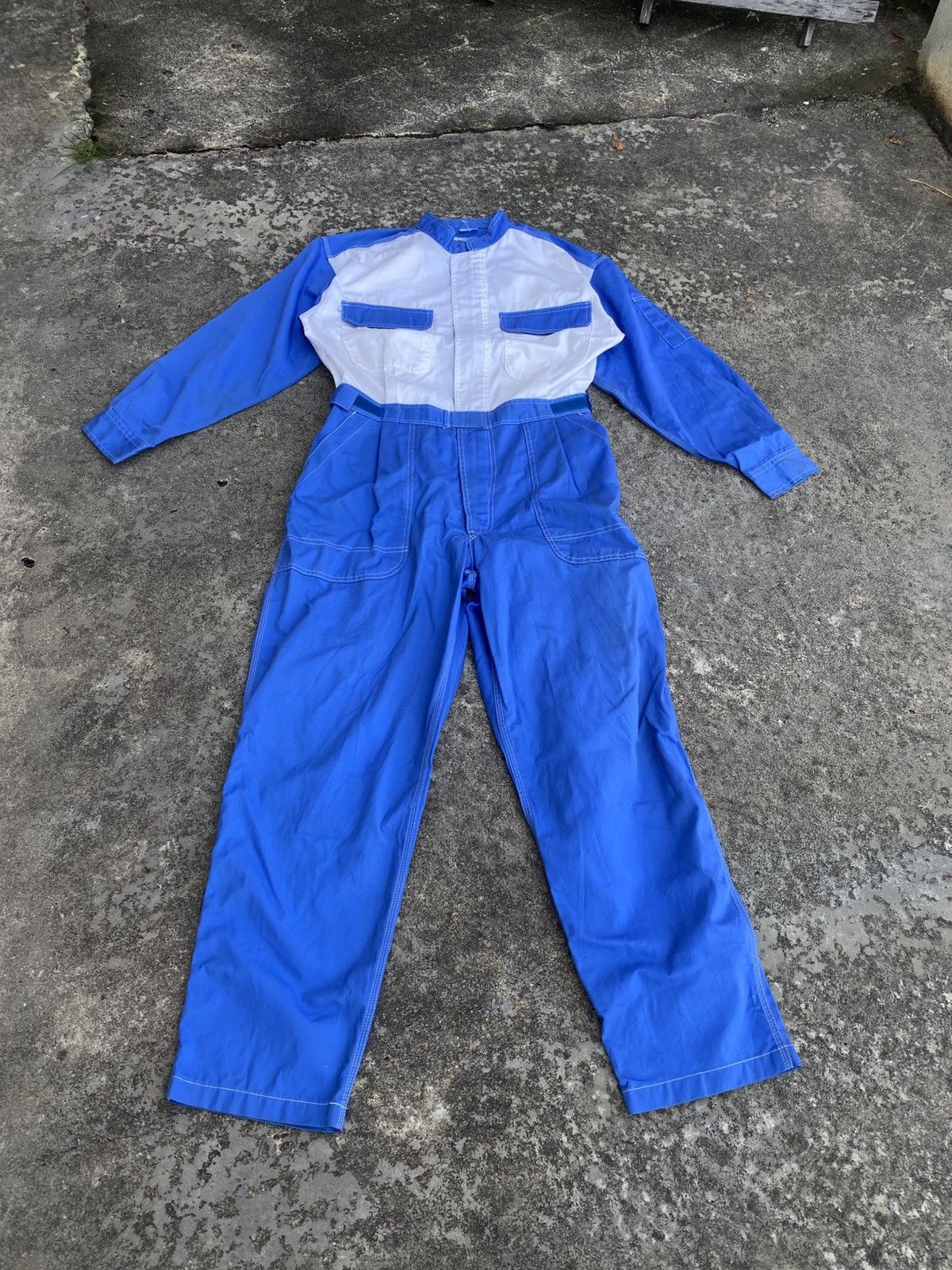 Other Vintage Toyota Tecno Netz Coveralls Overalls Jumpsuit Size US 33 - 3 Thumbnail