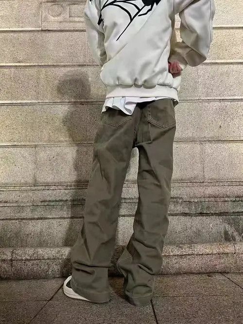 Japanese Brand Vintage Brown Maillard Straight-Leg Casual Jeans Size US 34 / EU 50 - 4 Thumbnail