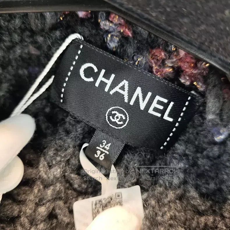 Chanel Chanel Knitted sweater jacket Size XXS / US 00 / IT 34 - 3 Thumbnail