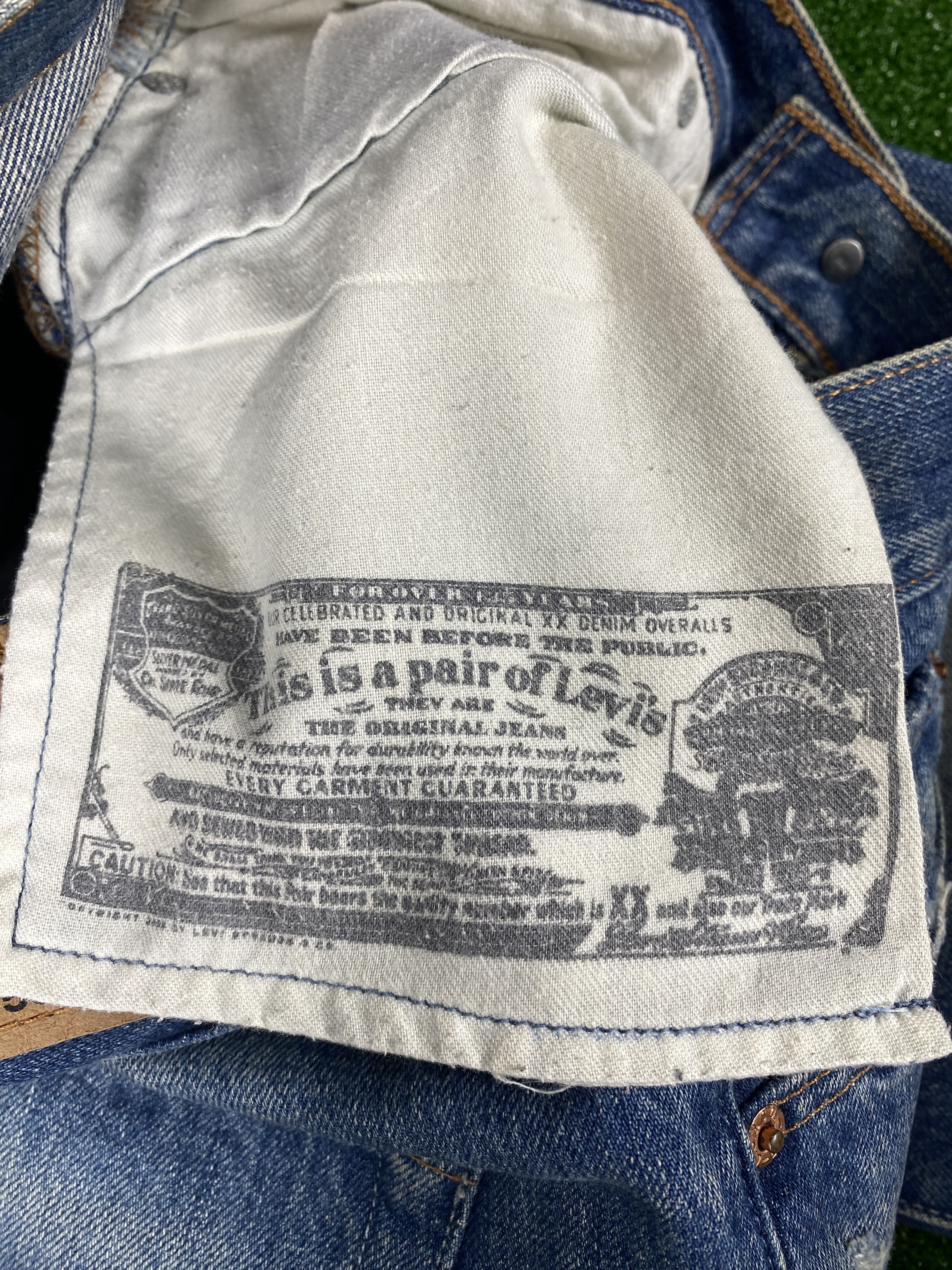 Levi's Vintage 90s Levi's 501 Faded Jeans CP0073 Size US 30 / EU 46 - 11 Thumbnail