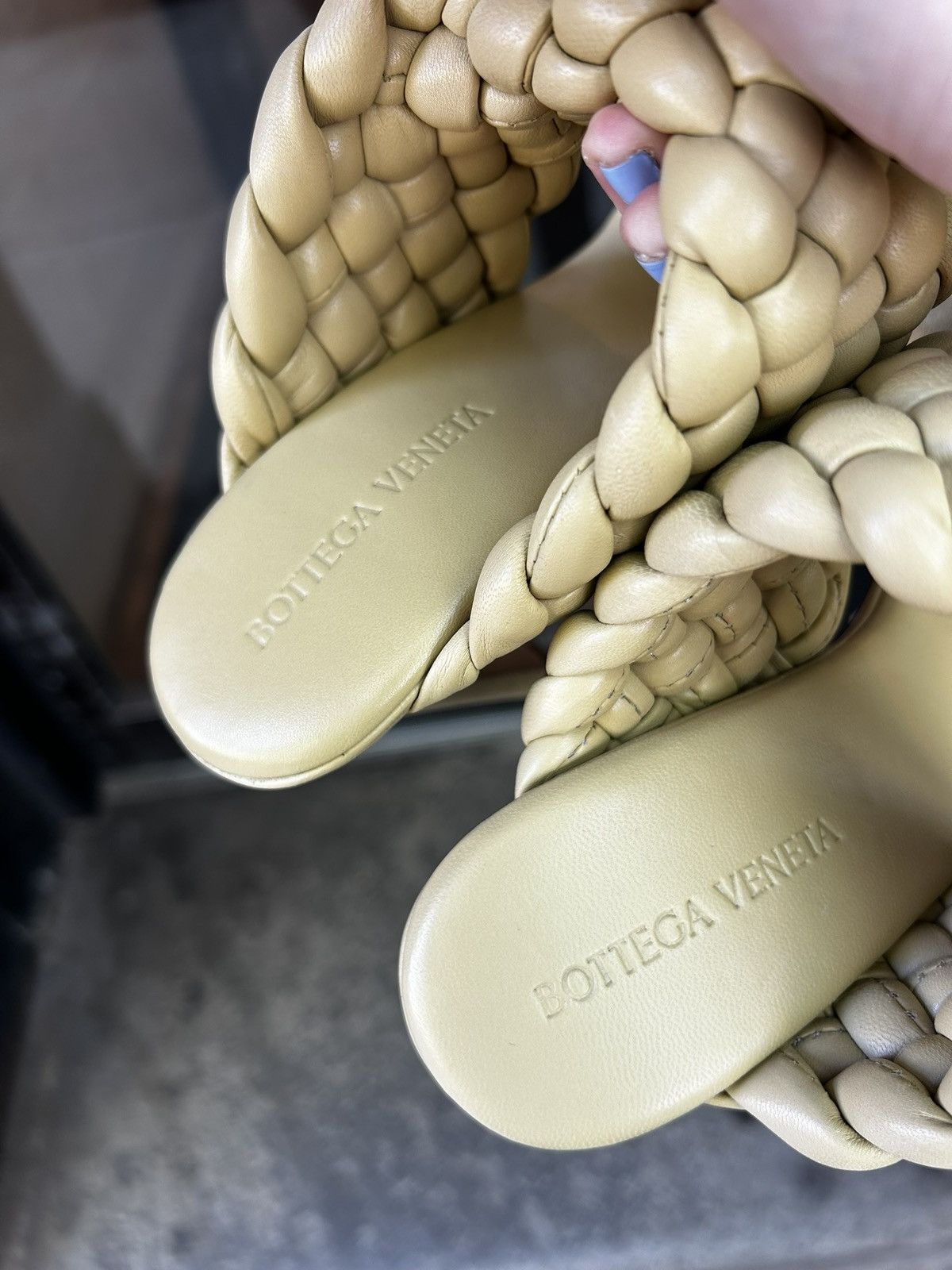 Bottega Veneta BOTTEGA VENETA - Curve Braided Leather Sandals 👡 Size US 8 / IT 38 - 7 Thumbnail