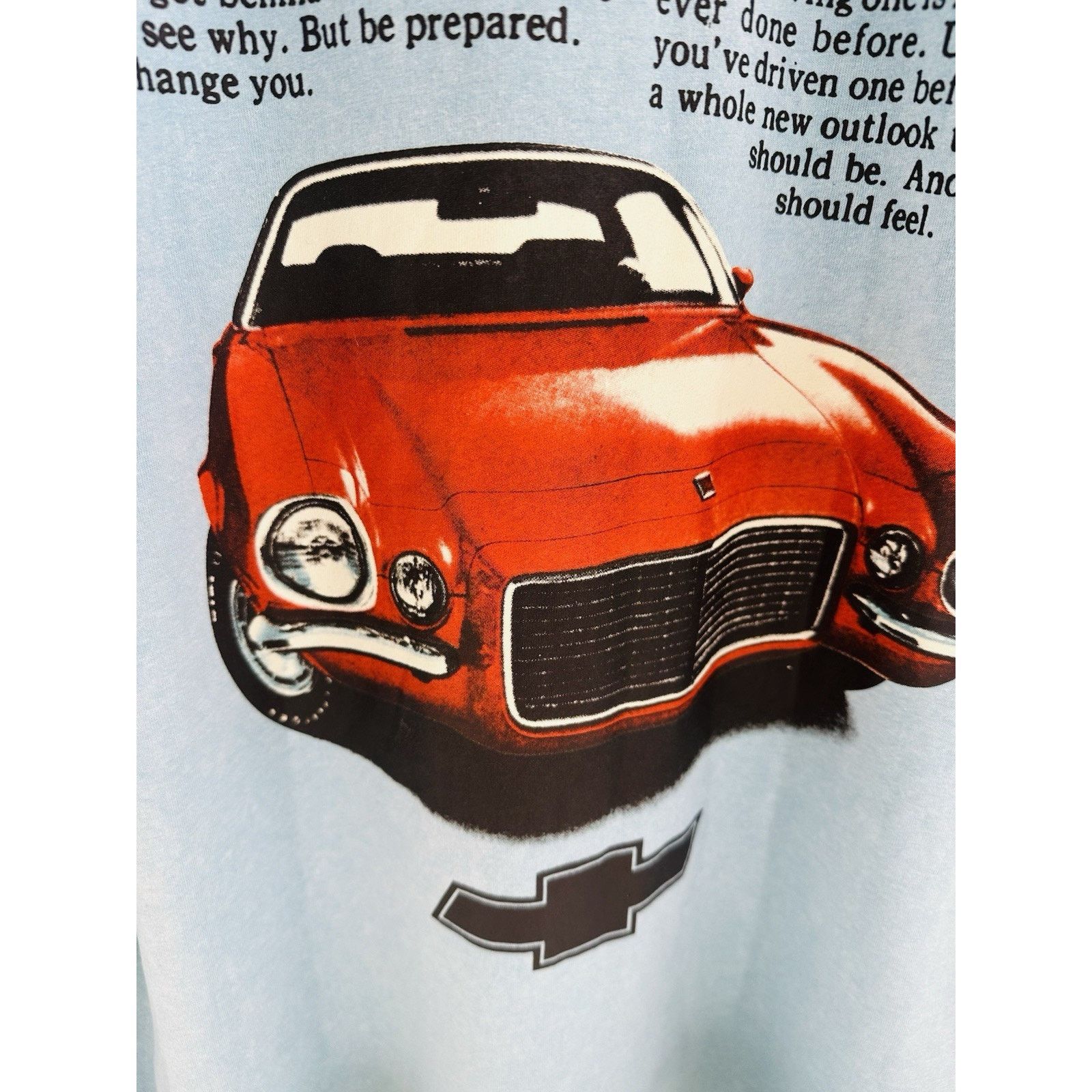 Hanes General Motors Shirt Mens XXL Blue USA Camaro Hot Rod GM Size US XXL / EU 58 / 5 - 7 Thumbnail