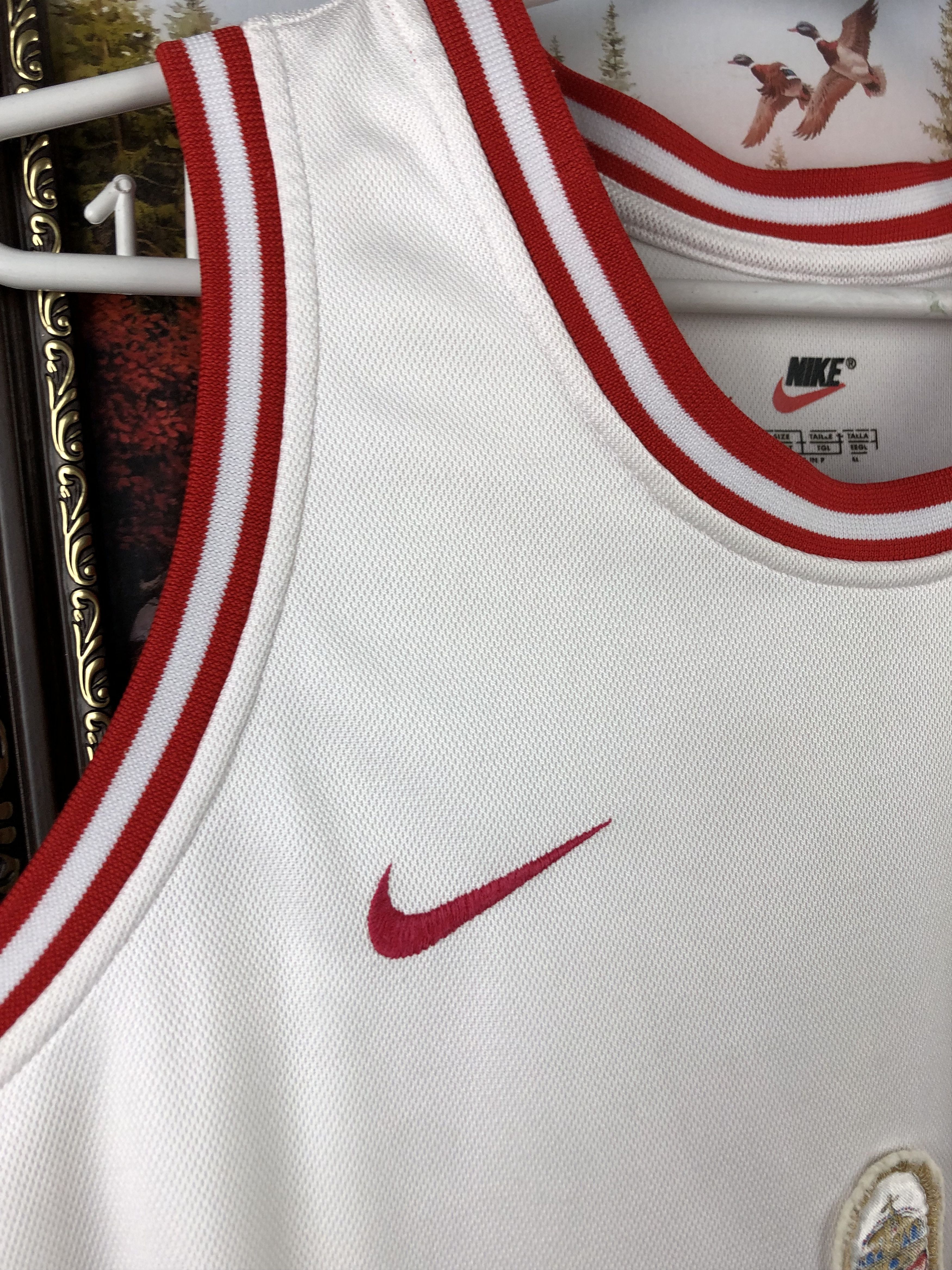 Nike Vintage Nike Hungary Basketball Jersey #9 Player Issue Shirt Size US XL / EU 56 / 4 - 6 Thumbnail