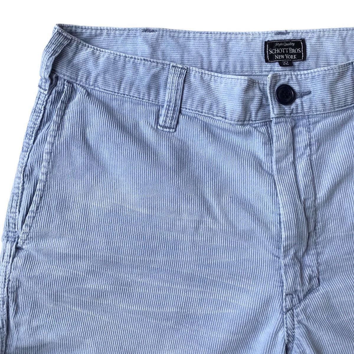 Schott Schott Bros. NYC Casual Corduroy Short Pants Size US 33 - 4 Thumbnail