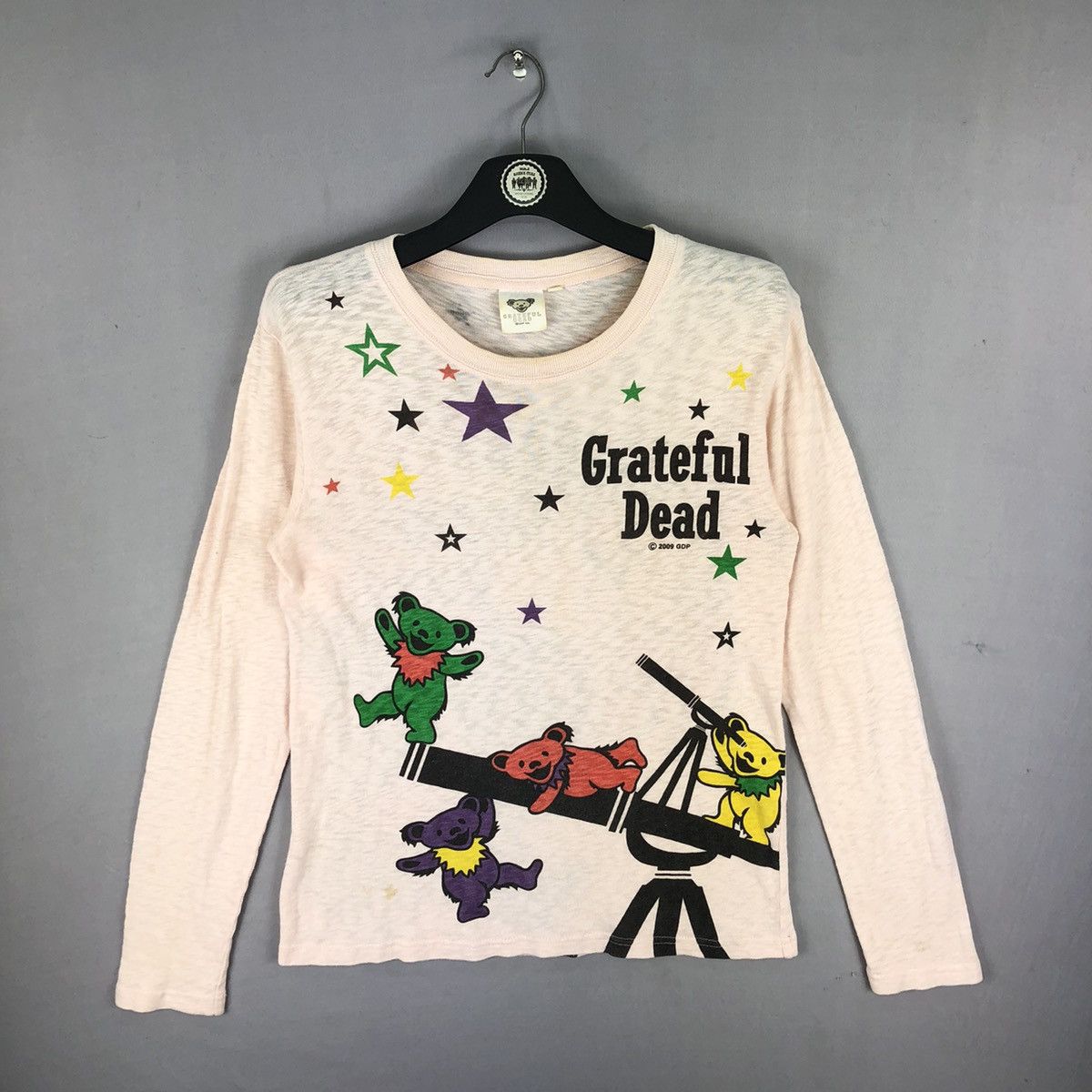 Grateful Dead 2009 Grateful Dead Loopwheel Cotton Fabric Long Sleeve Tee Size M / US 6-8 / IT 42-44 - 1 Thumbnail
